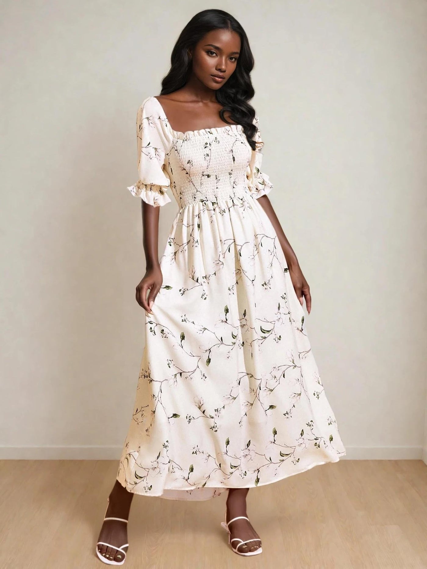 Maxi Dress Sewing Pattern | Sewing Pattern Women Dress | Milkmaid Dress | Cottagecore dress pattern | Prom Dress Pattern |