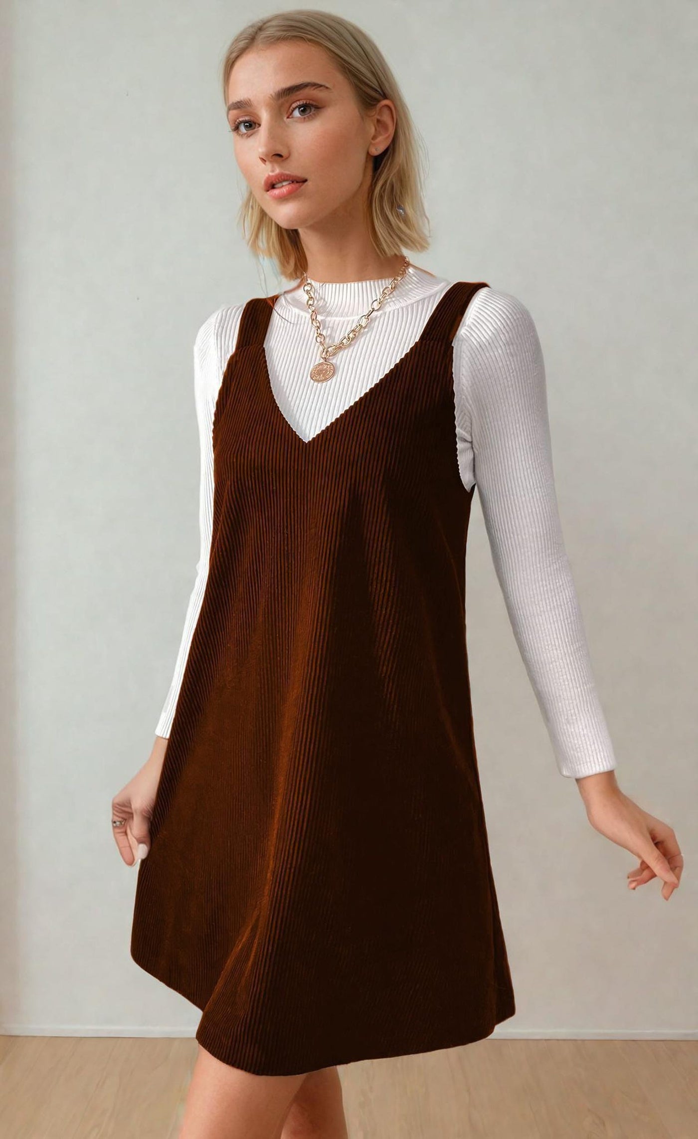 Pinafore Dress Pattern | Overall Dress Sewing Pattern | Jumper Pattern | Pinafore pattern | Sewing Pattern Beginner | PDF