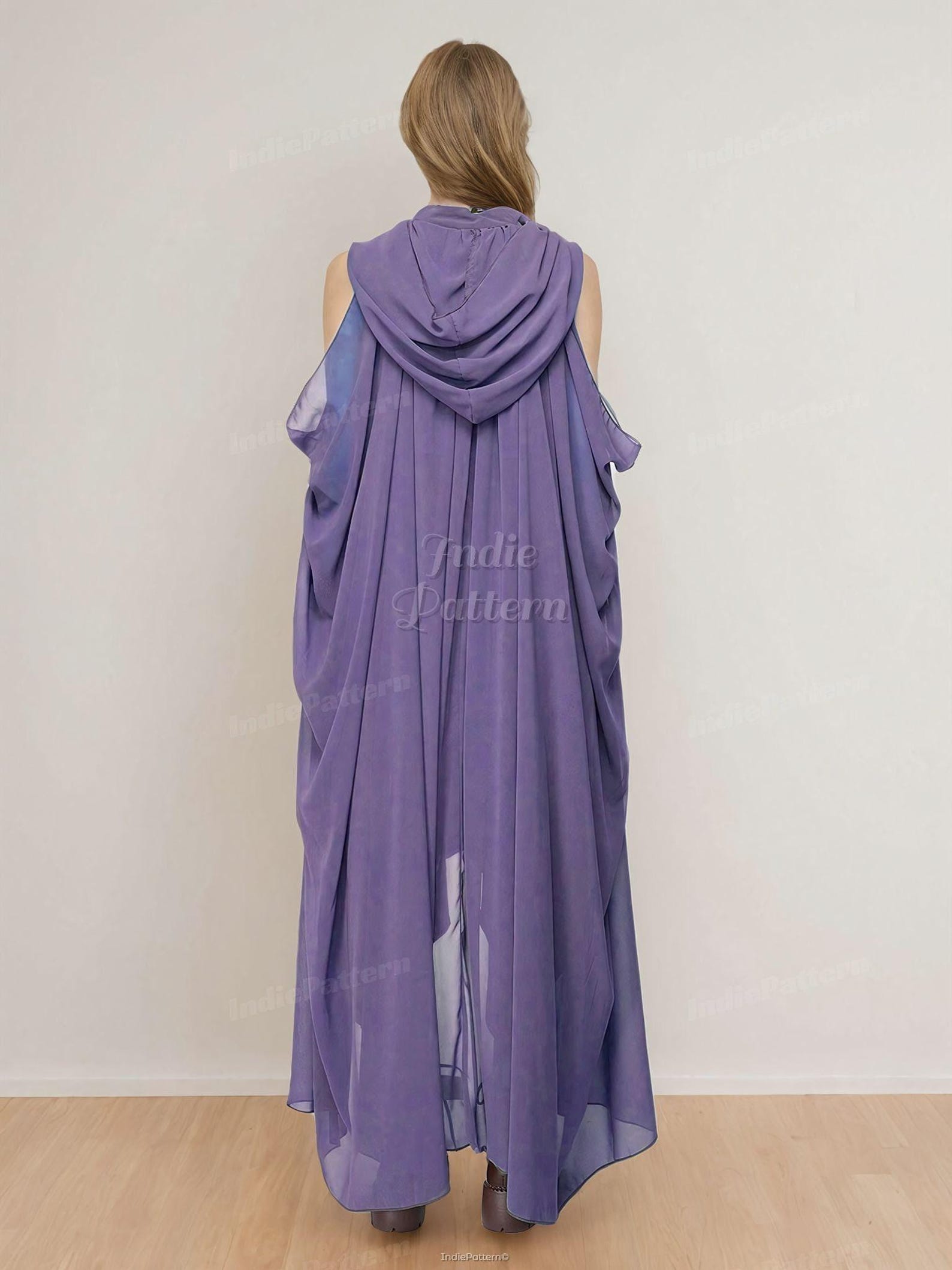 Mystic Cloak Pattern, Cloak Pattern, Cape Sewing Pattern, Renaissance Fair Pattern, Medieval Dress Cape, Cosplay Costume