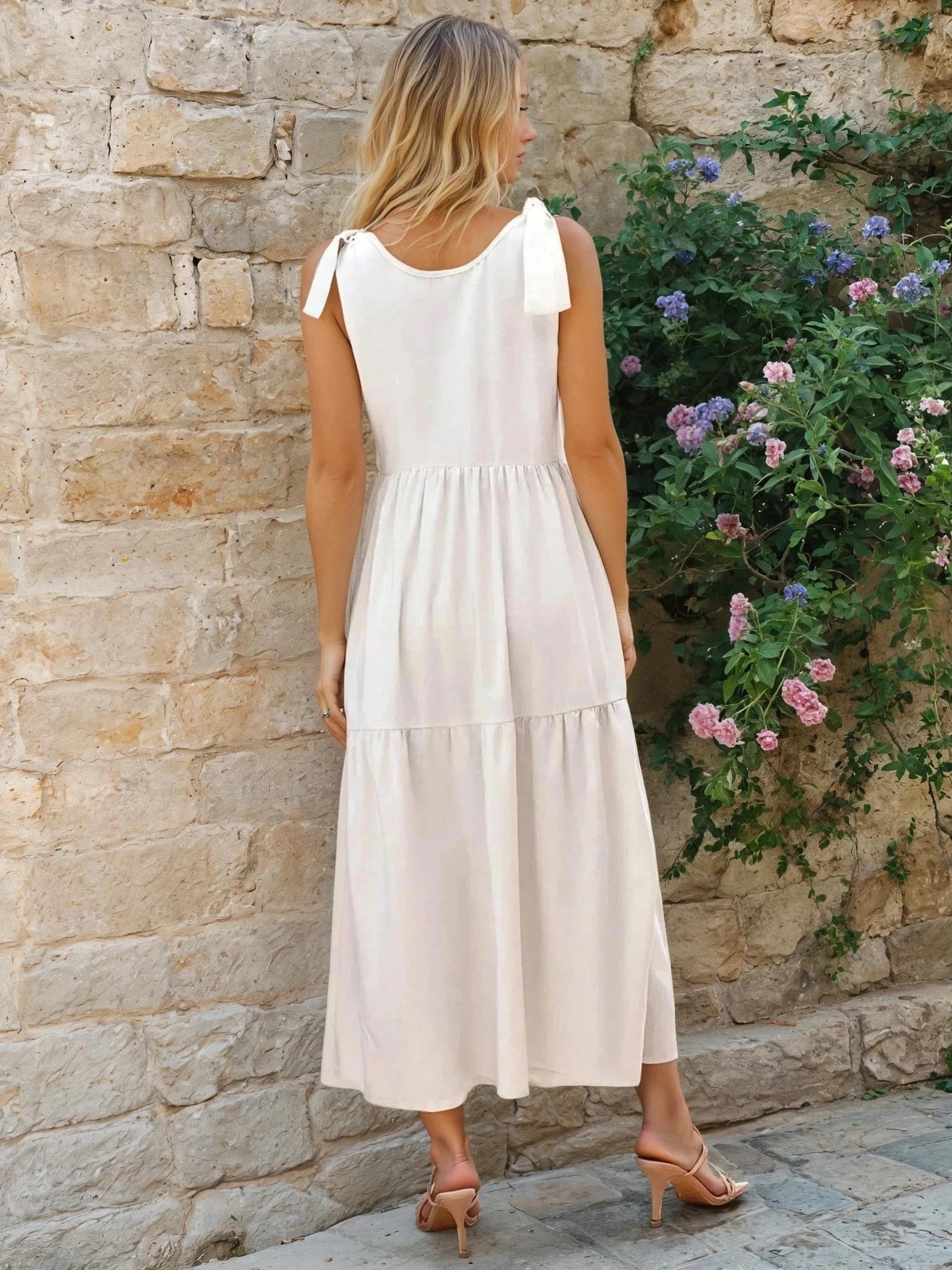 Summer Dress Sewing Pattern | Dress Pattern | Sewing Patterns | Women Patterns | Tiered Dress | Summer Dress | Beginner