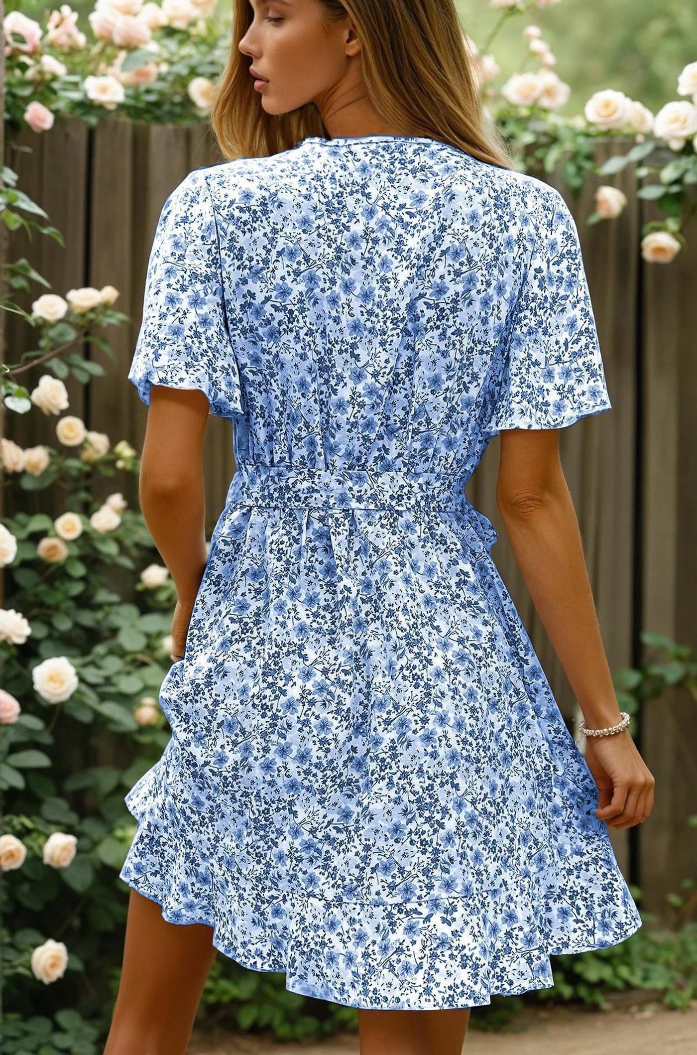 Dress Pattern | Summer Dress Pattern | Midi Dress Pattern | Women Sewing Pattern | Wrap Dress Pattern | Sewing Patterns |
