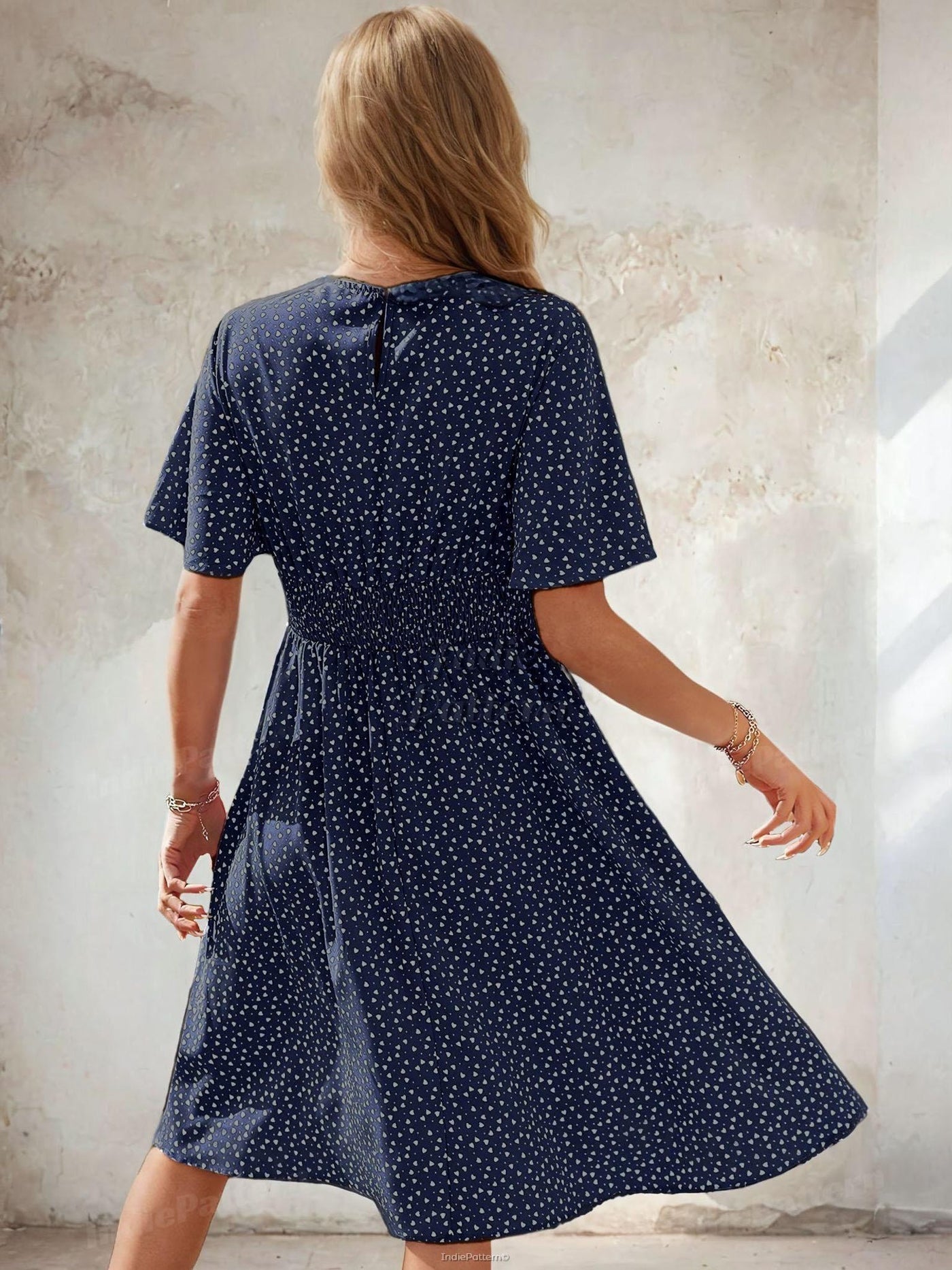 A-Line Dress Sewing Pattern | Summer Dress Pattern | Women Sewing Pattern | Sewing Patterns | Dress Pattern | Women Pattern |
