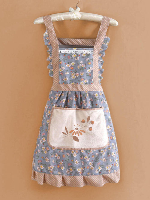 Apron Pattern | Pinafore Dress Pattern | Kitchen Apron Pattern | Apron Dress | Easy Beginner Apron Pattern | Women Sewing