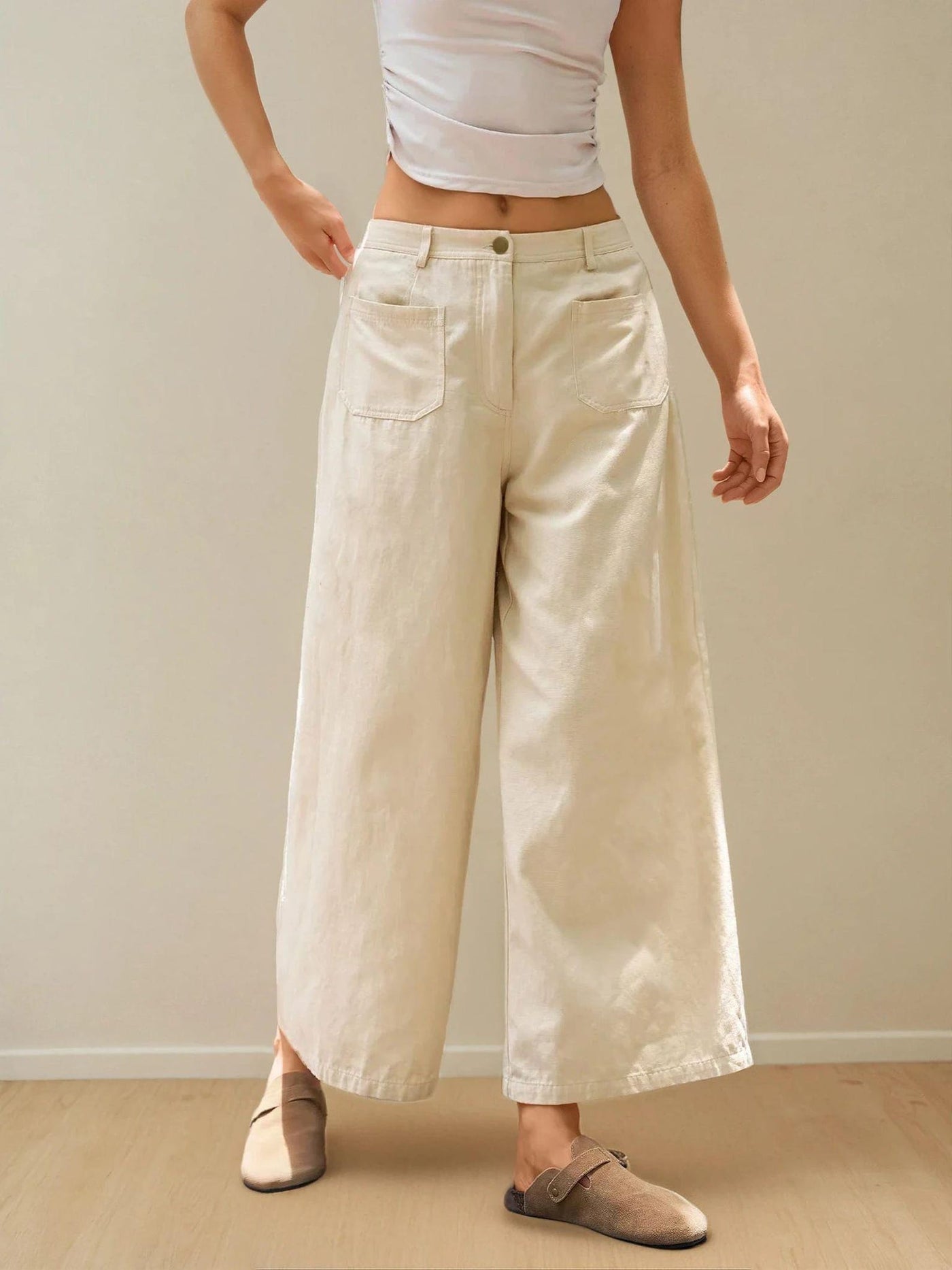 Amelie Pants Sewing Pattern for Women | Sewing Patterns | Trousers Sewing Pattern | Wide Leg Pants Pattern, Sewing Pattern