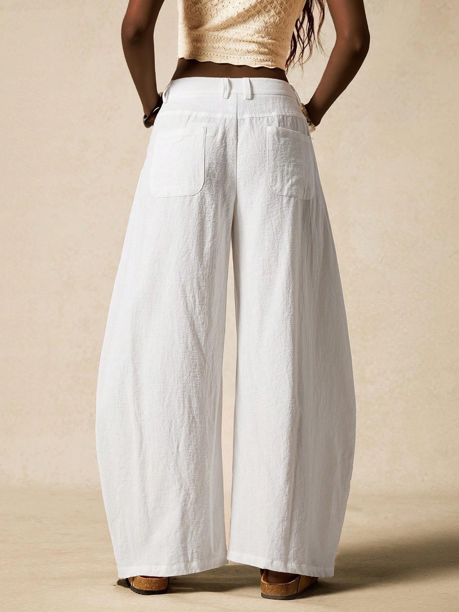 Pants Sewing Pattern for Women | XS-XXXL | Sewing Patterns | Trousers Pattern | Loose Wide Leg Pants Pattern | Summer Pants