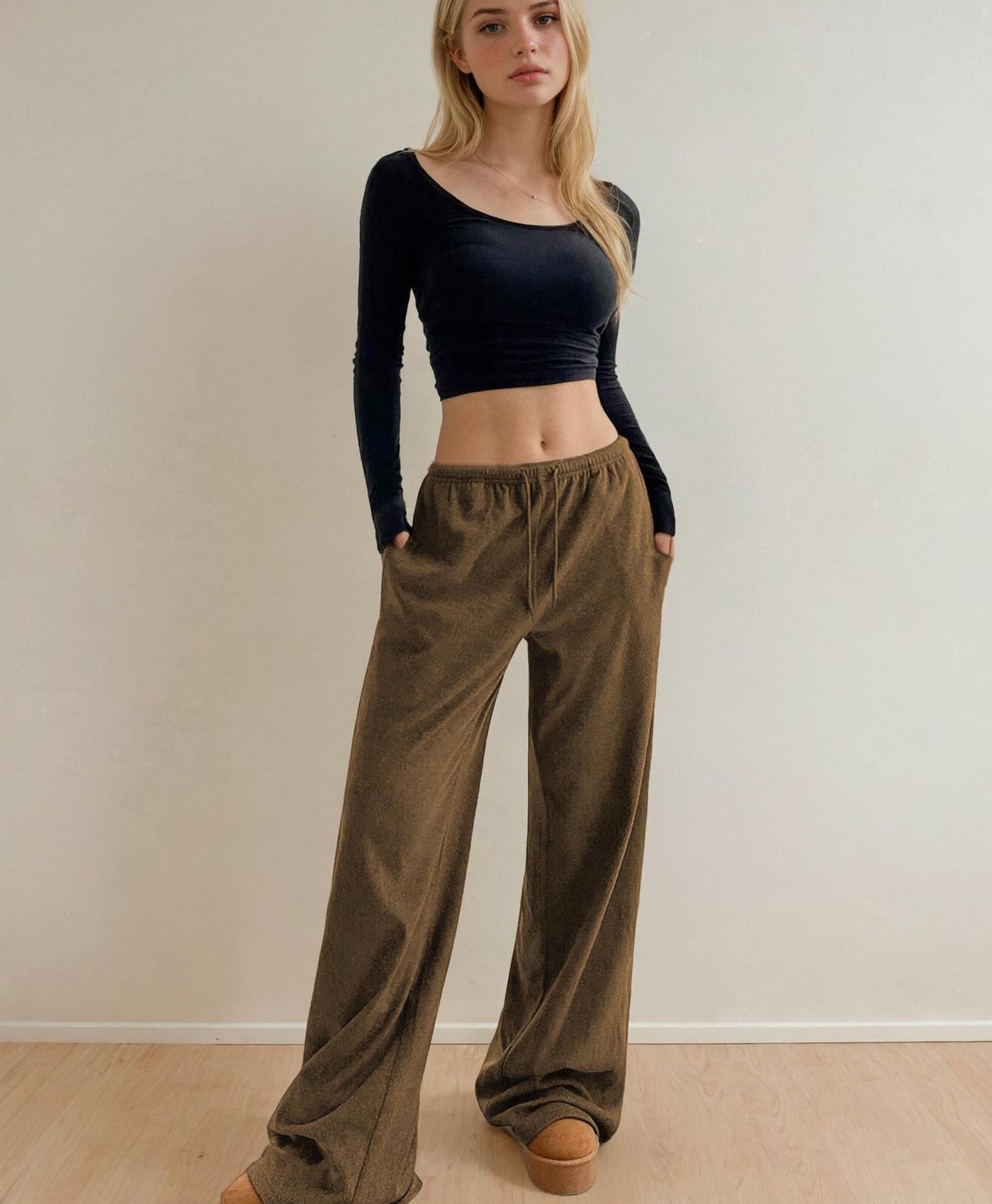 Comfy Pants Sewing Pattern | Pants Pattern | Elastic Waistband Pants Pattern | Women Sewing Pattern | Wide Leg Pants |