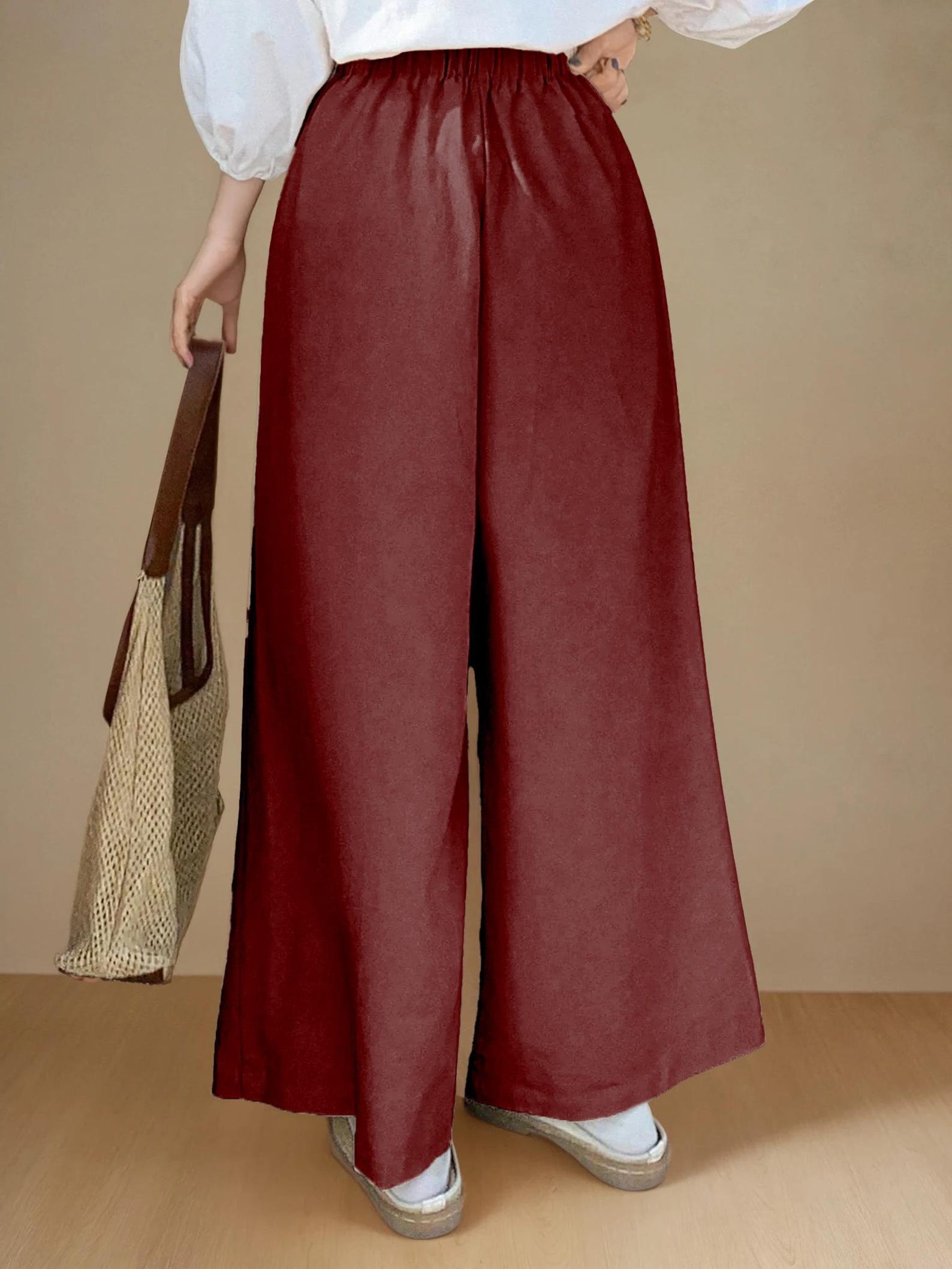 Pants Sewing Pattern for Women | Sewing Patterns | Trousers Pattern | Wide Leg Pants Pattern | Sewing Pattern Women Pants