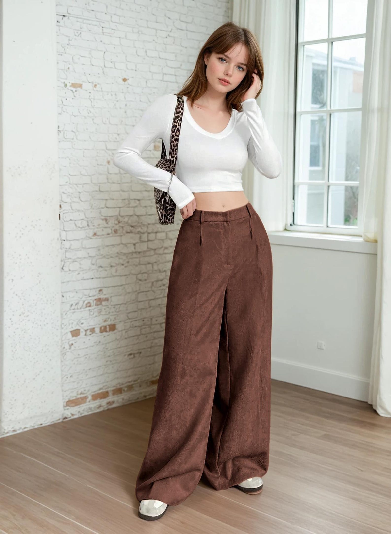 Wide Pants Sewing Pattern | Women Pants Pattern | Sewing Patterns | Trousers Pattern | Women Sewing Patterns | Palazzo Pants