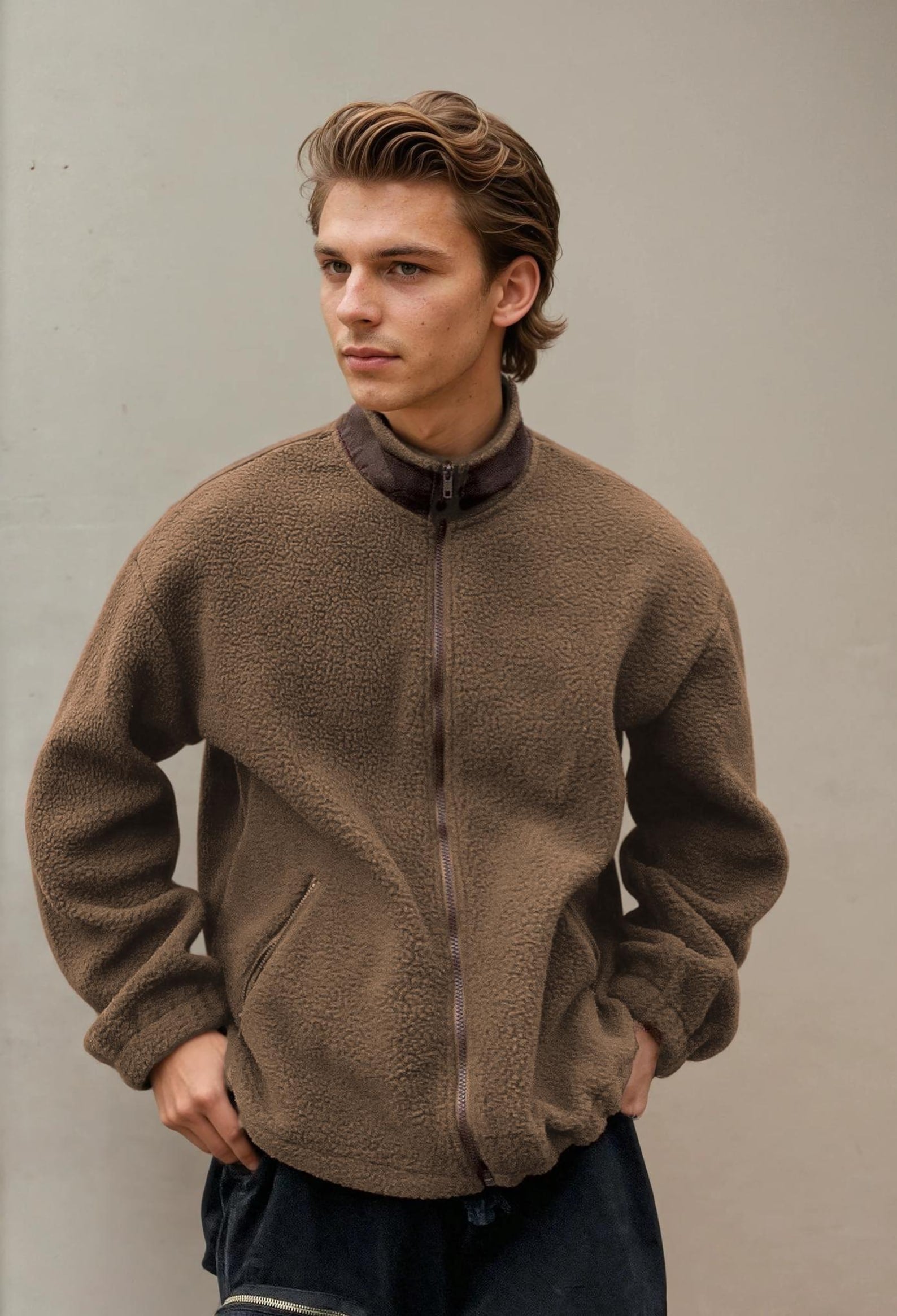 Men Jacket Sewing Pattern, Jacket Pattern, Men Sewing Pattern, Zip Up Jacket Men, Men Pattern, Coat Pattern, Teddy Jacket