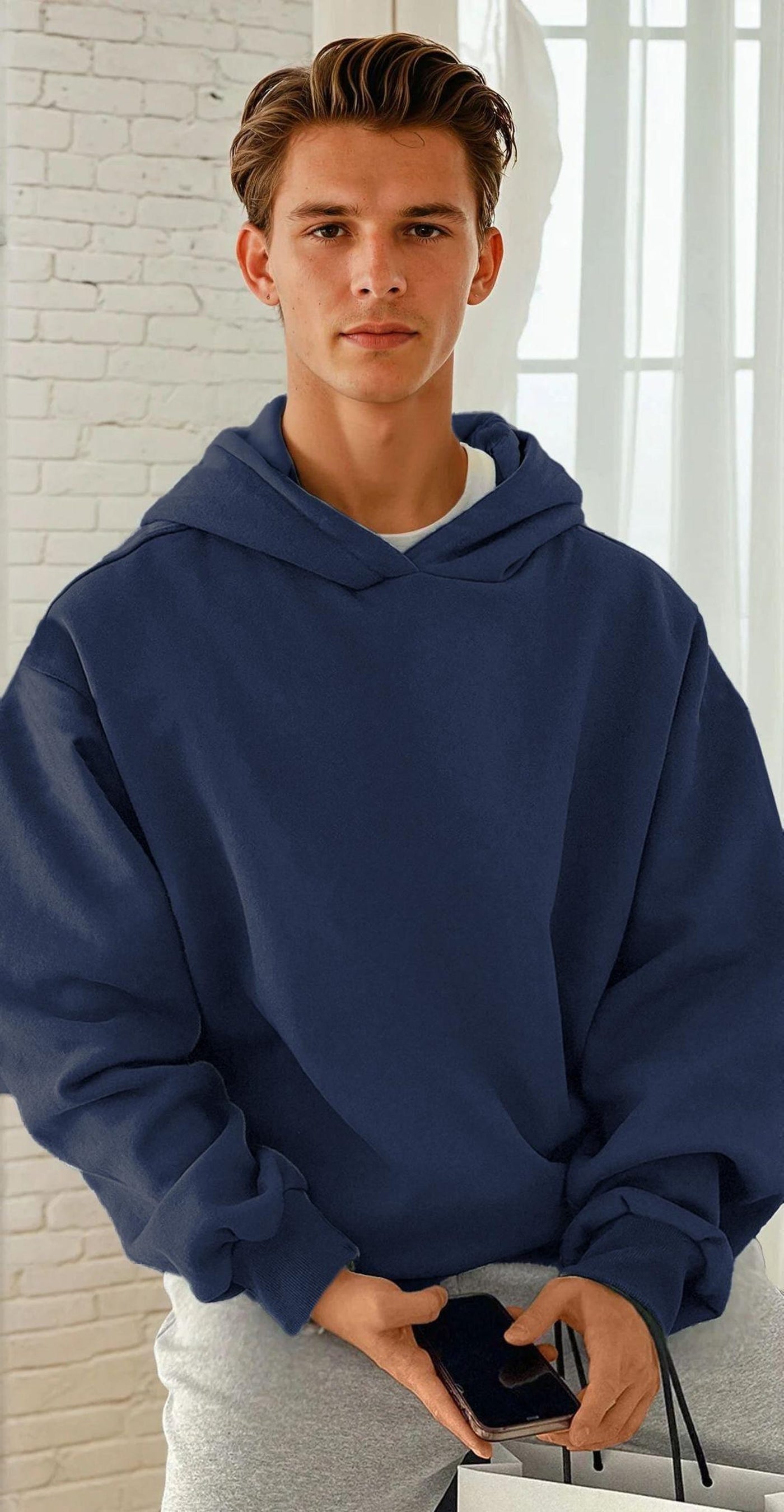Men Hoodie Sewing Pattern, Hoodie Pattern for Men, XS- XXXL, Sweatshirt Pattern, Men Sewing Pattern, Men Patterns, Patterns