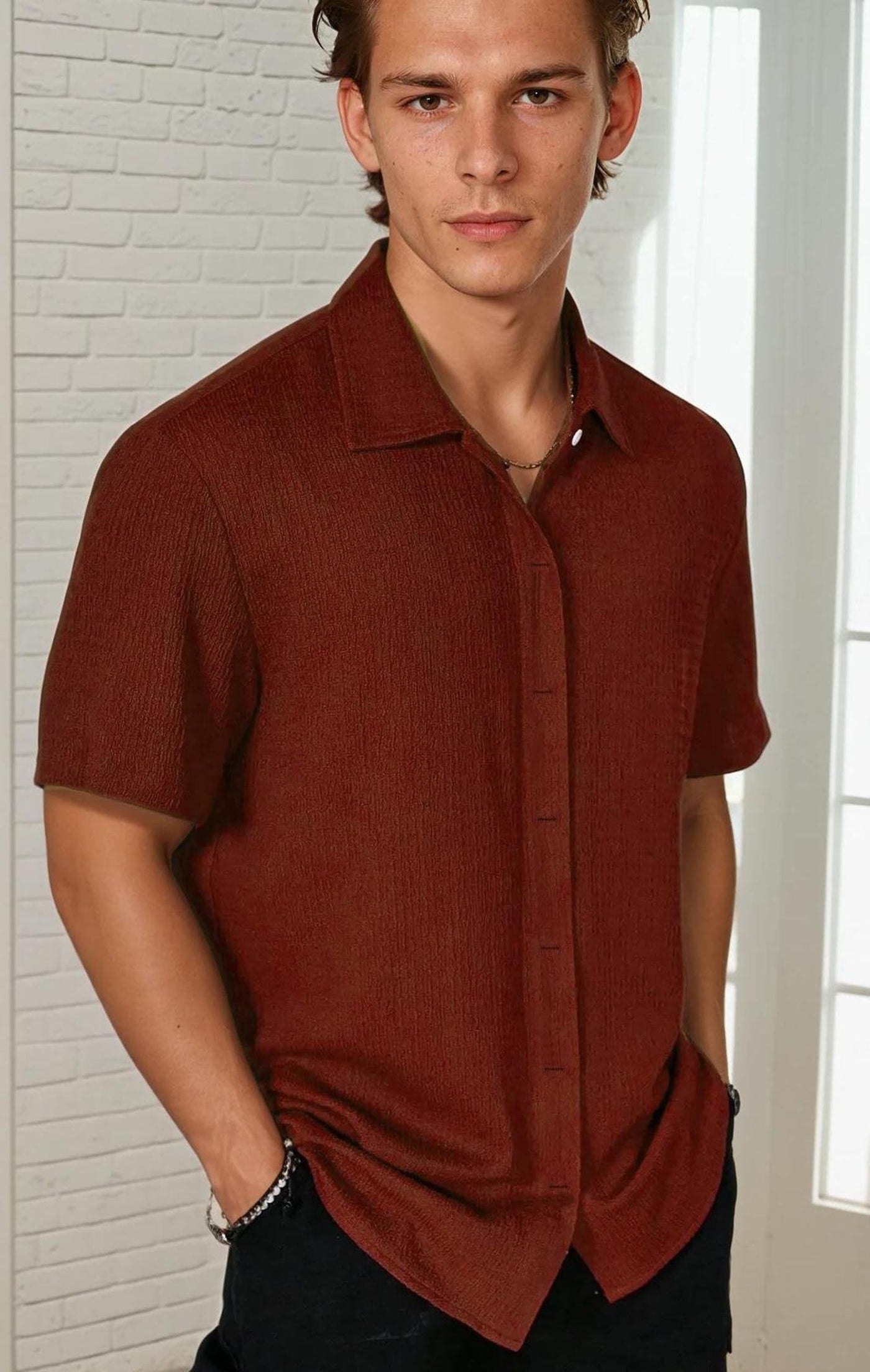 Bowling Shirt Sewing Pattern, Men Shirt Pattern, Sewing Pattern for Men, Men Sewing Pattern, Short Sleeved Shirt Pattern for