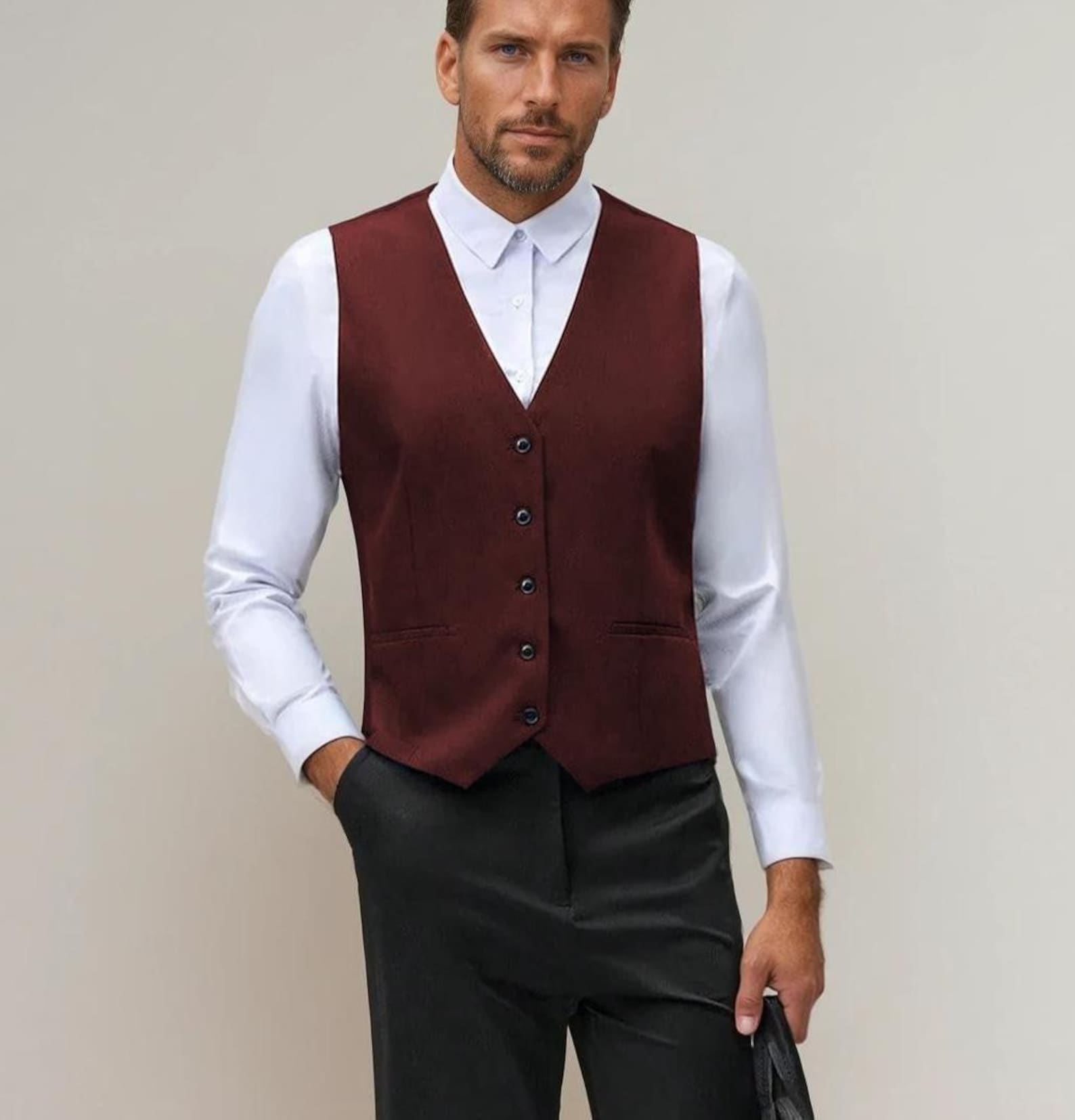 Waistcoat Sewing Pattern for Men | Men Vest Sewing Pattern | Waistcoat Men| Sewing Pattern Vest Men | Top Pattern Men, Suit
