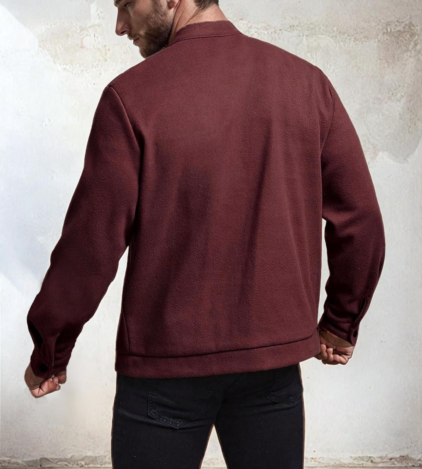 Men Bomber Jacket Pattern, Jacket Sewing Pattern for Men, Men Sewing Pattern, Pattern Men, Sewing Pattern Jacket Coat Bomber