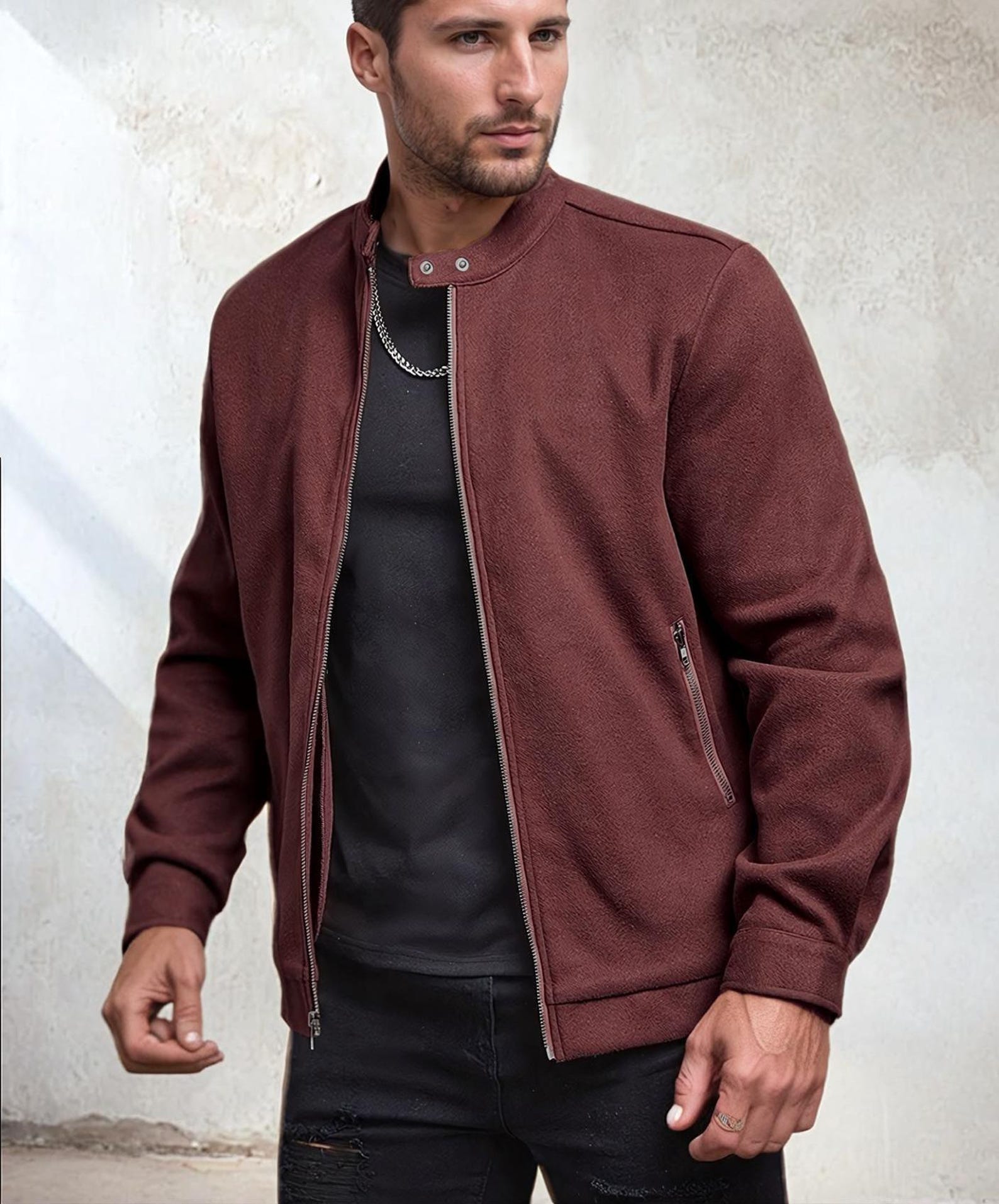 Men Bomber Jacket Pattern, Jacket Sewing Pattern for Men, Men Sewing Pattern, Pattern Men, Sewing Pattern Jacket Coat Bomber