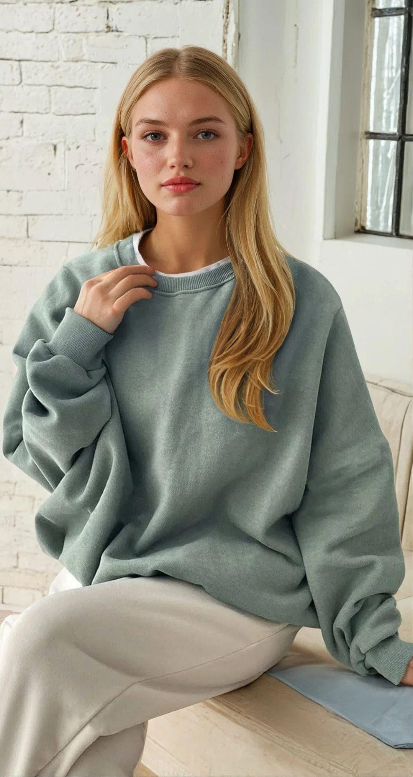 Oversized Sweatshirt Sewing Pattern, Women Sweatshirt, Hoodie Pattern, Women Sewing Pattern, Sweater Pattern, Beginner Sewing