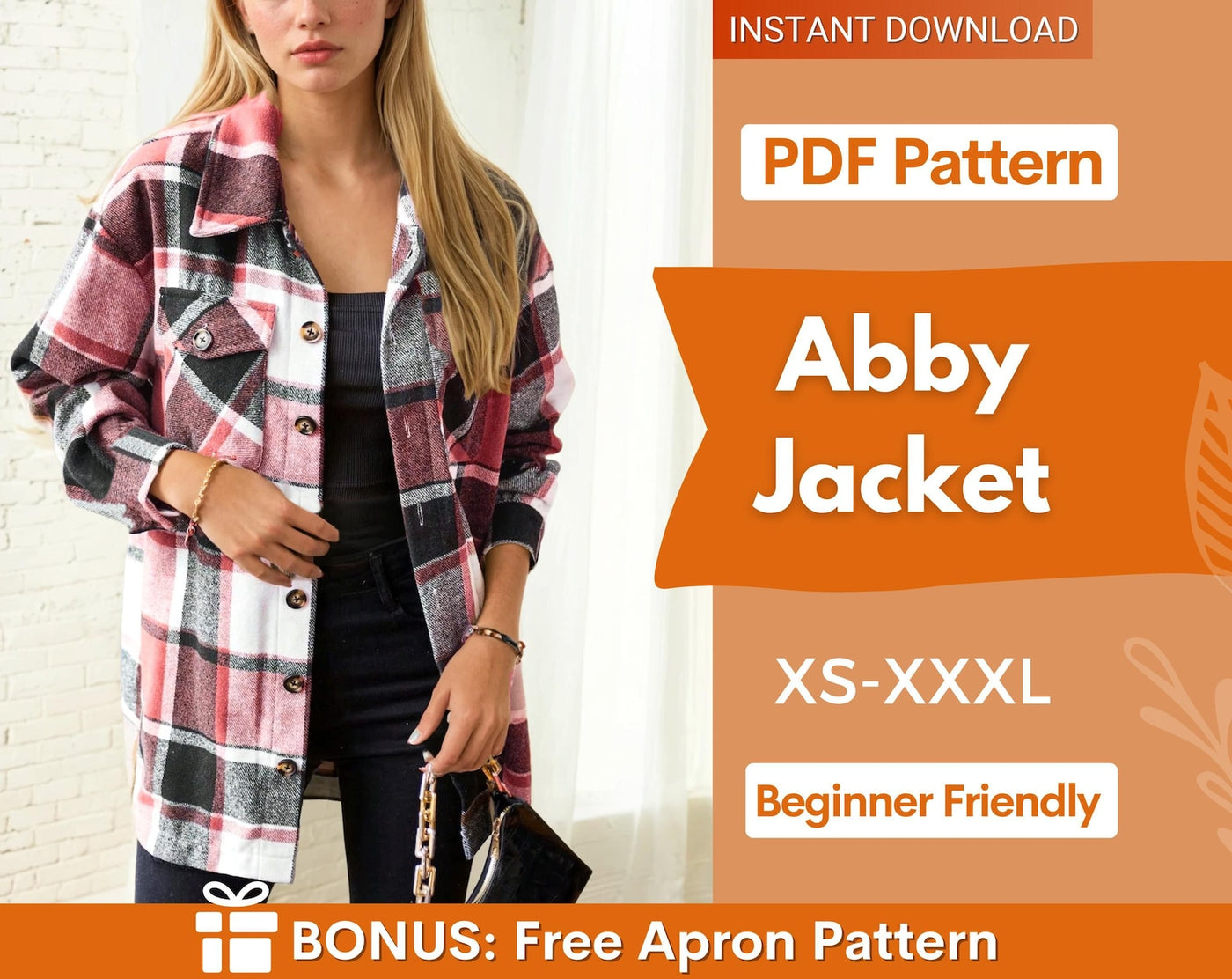 Jacket Sewing Pattern, Women Jacket, Sewing Patterns, Shirt Jacket, Coat Sewing Pattern, Women Coat, Long Jacket, Winter