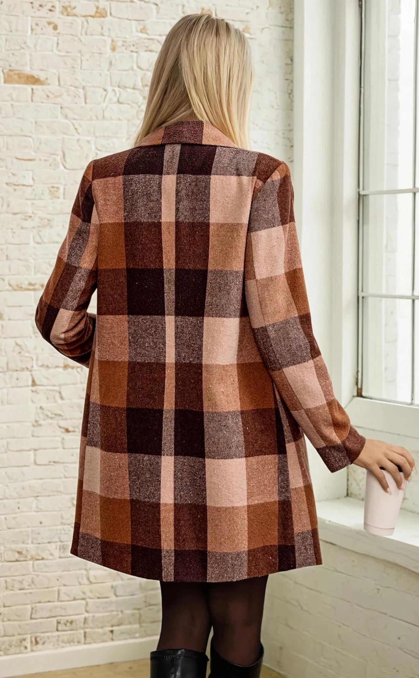 Coat Sewing Pattern with Lining | Winter Coat Pattern | Long Coat Pattern | Jacket Sewing Pattern, Women Sewing Pattern