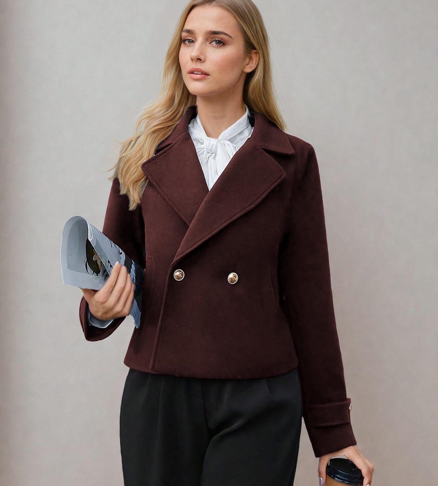 Jacket Sewing Pattern | Women Pattern | Coat Pattern | Winter Jacket Coat Sewing Pattern for Women | Blazer Pattern | Short
