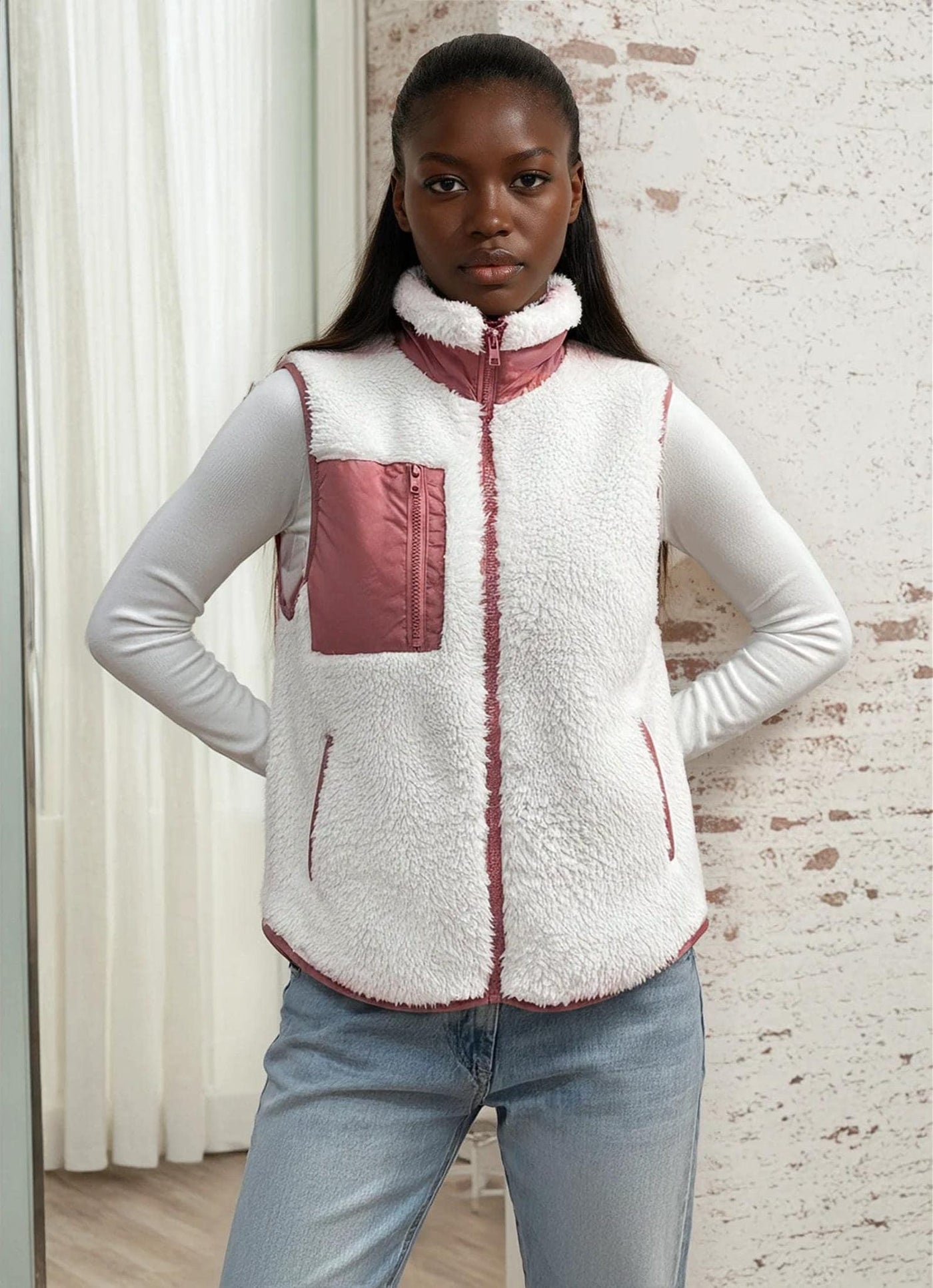 Teddy Vest Sewing Pattern | Sewing Patterns | Women Pattern | Jacket Sewing Pattern | XS-XXXL | Puffer Vest Sewing Pattern