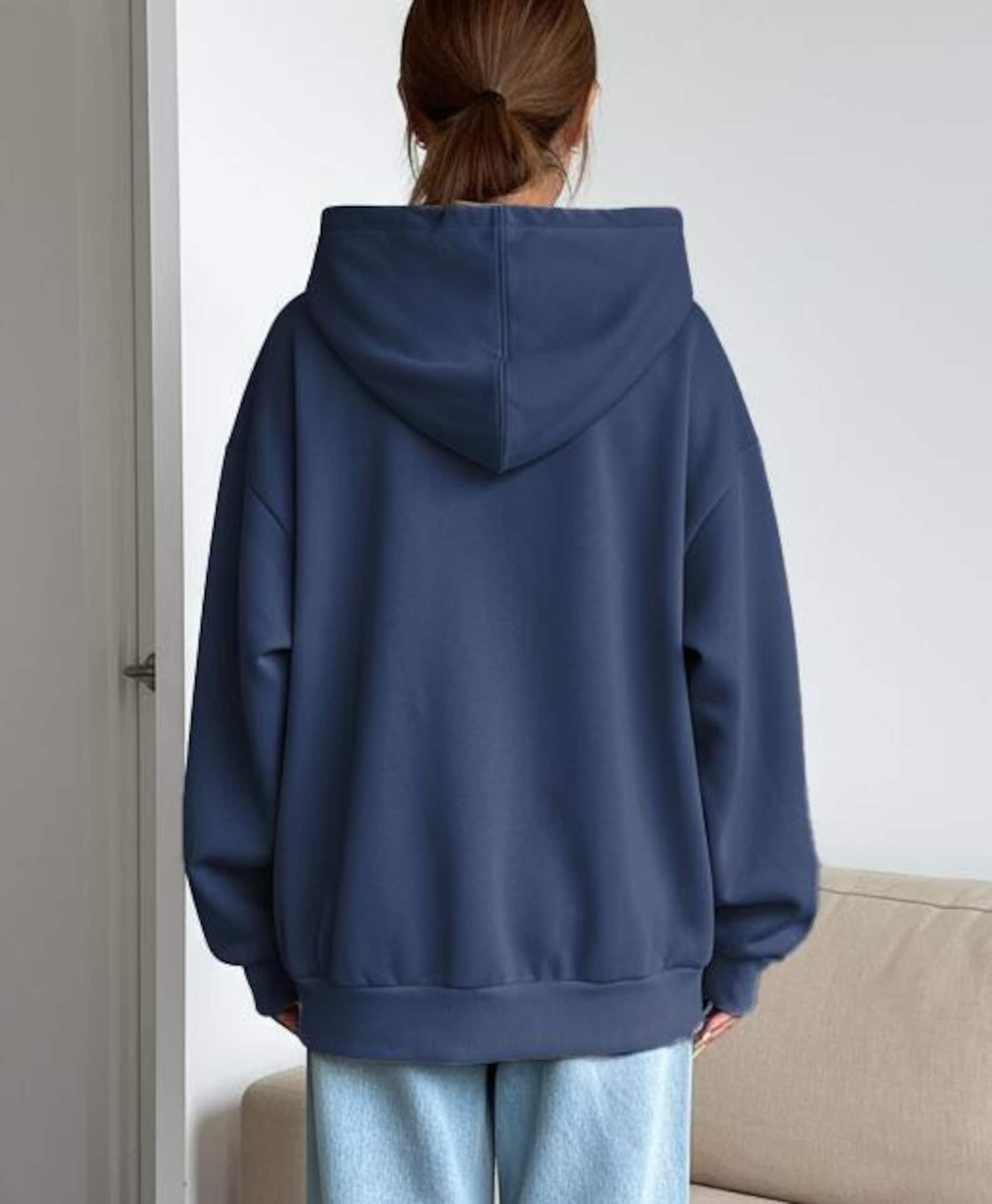 Oversized Zip Up Hoodie Sewing Pattern, Women Hoodie, Hoodie Pattern, Women Sewing Pattern, Beginner Sewing Pattern Zip