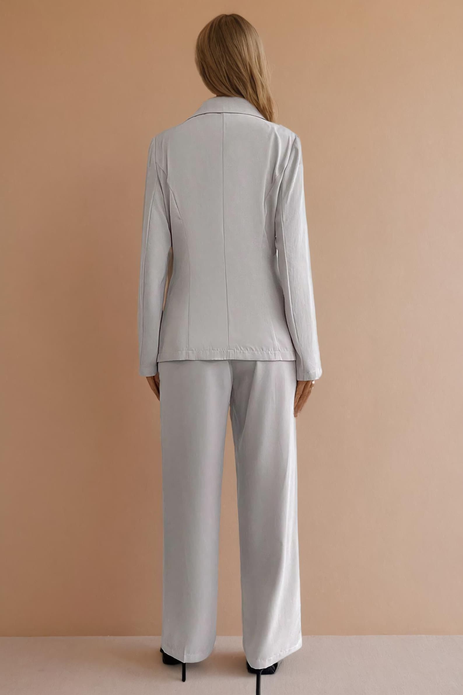 3 Pieces Suit Set Sewing Pattern | Vest, Jacket & Pants Sewing Pattern | Suit Sewing Patterns | Suit Pants Pattern | Women