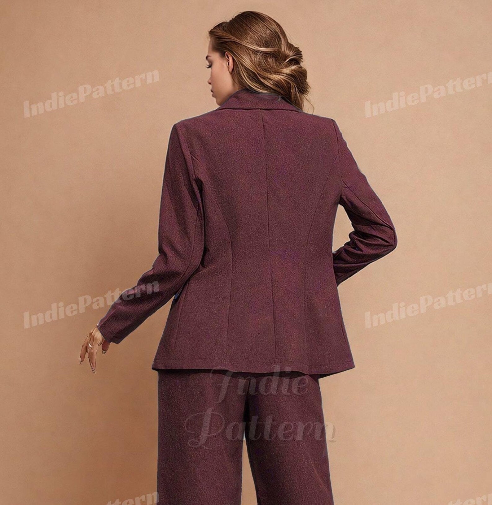 Suit Jacket Sewing Pattern | Jacket Sewing Pattern | Sewing Pattern Women | Blazer Pattern | Women Sewing Pattern | Sewing