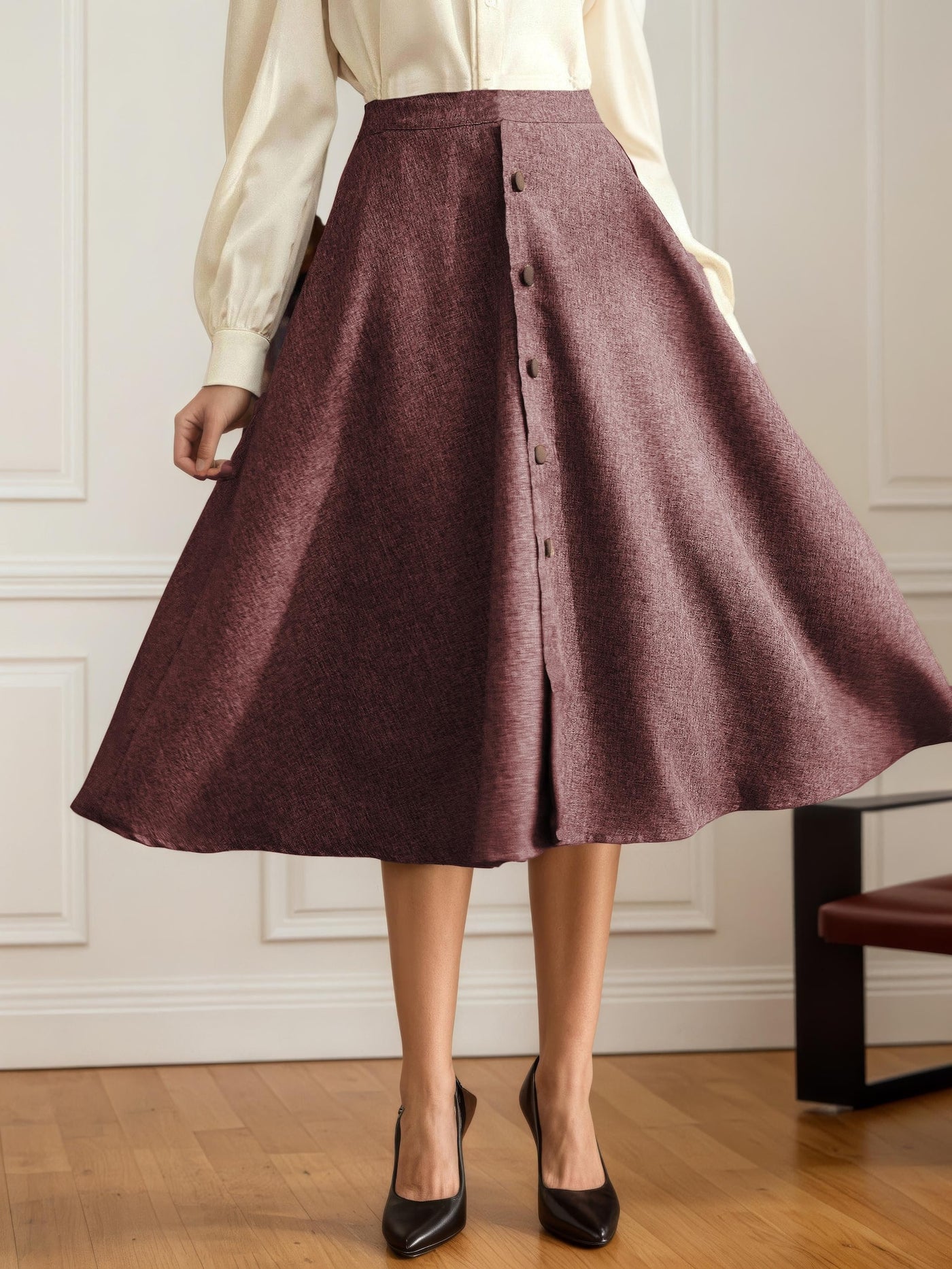 Skirt Sewing Pattern, Sewing Patterns, Sewing patterns for Women, Skirt Patterns for Women, Womens Skirt Pattern, Midi Skirt