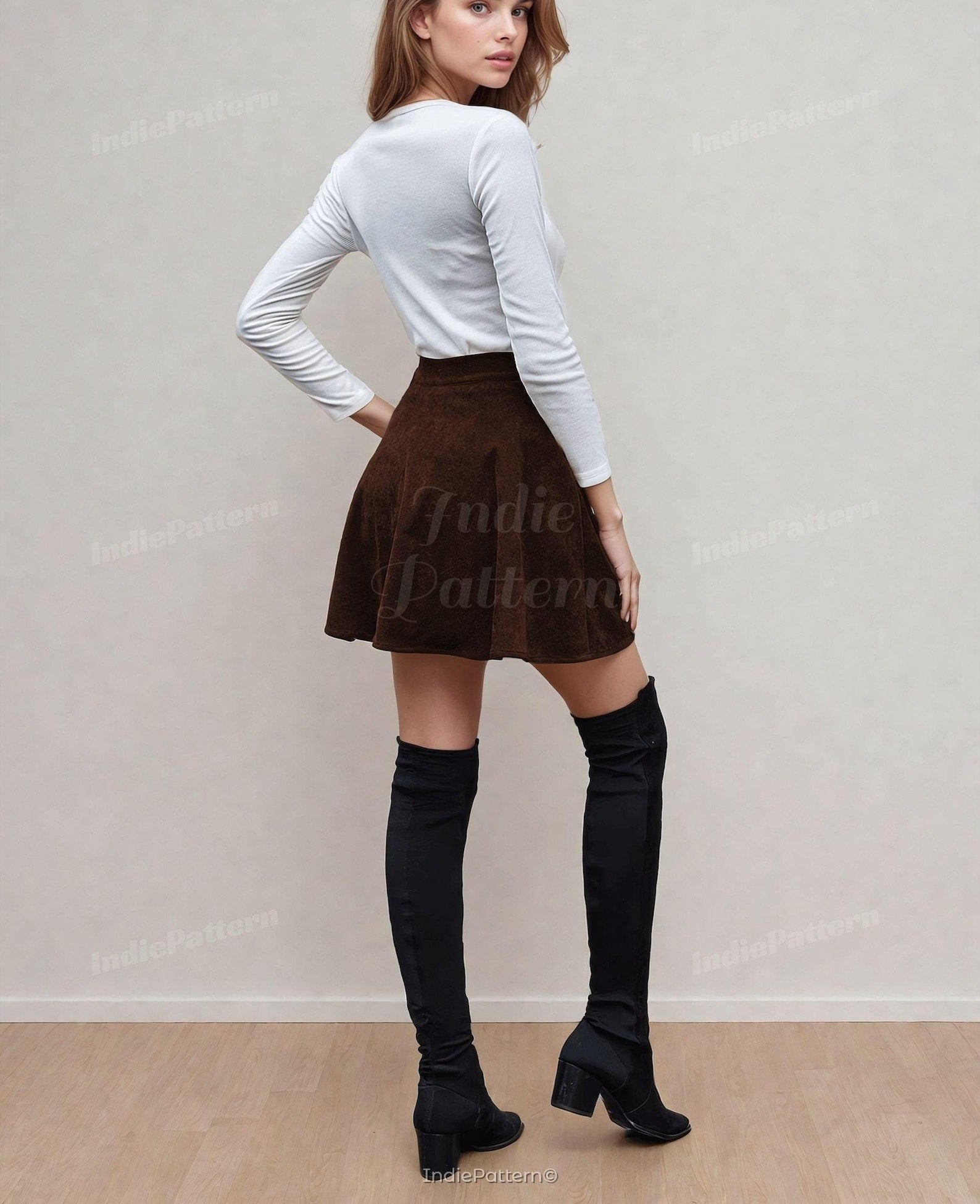 Button Skirt Pattern, Sewing Patterns, Women Pattern, Skirt Patterns Women, Mini Skirt, Womens Skirt Pattern, Midi Skirt