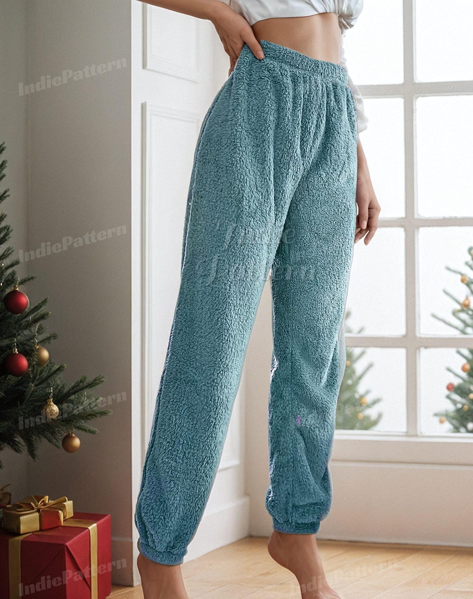 Cozy Pajama Pants pattern, Pajama Pattern, PJ Pants pattern, Pyjama Pattern, Lounge Pants Sewing Pattern PDF, Sewing Pattern