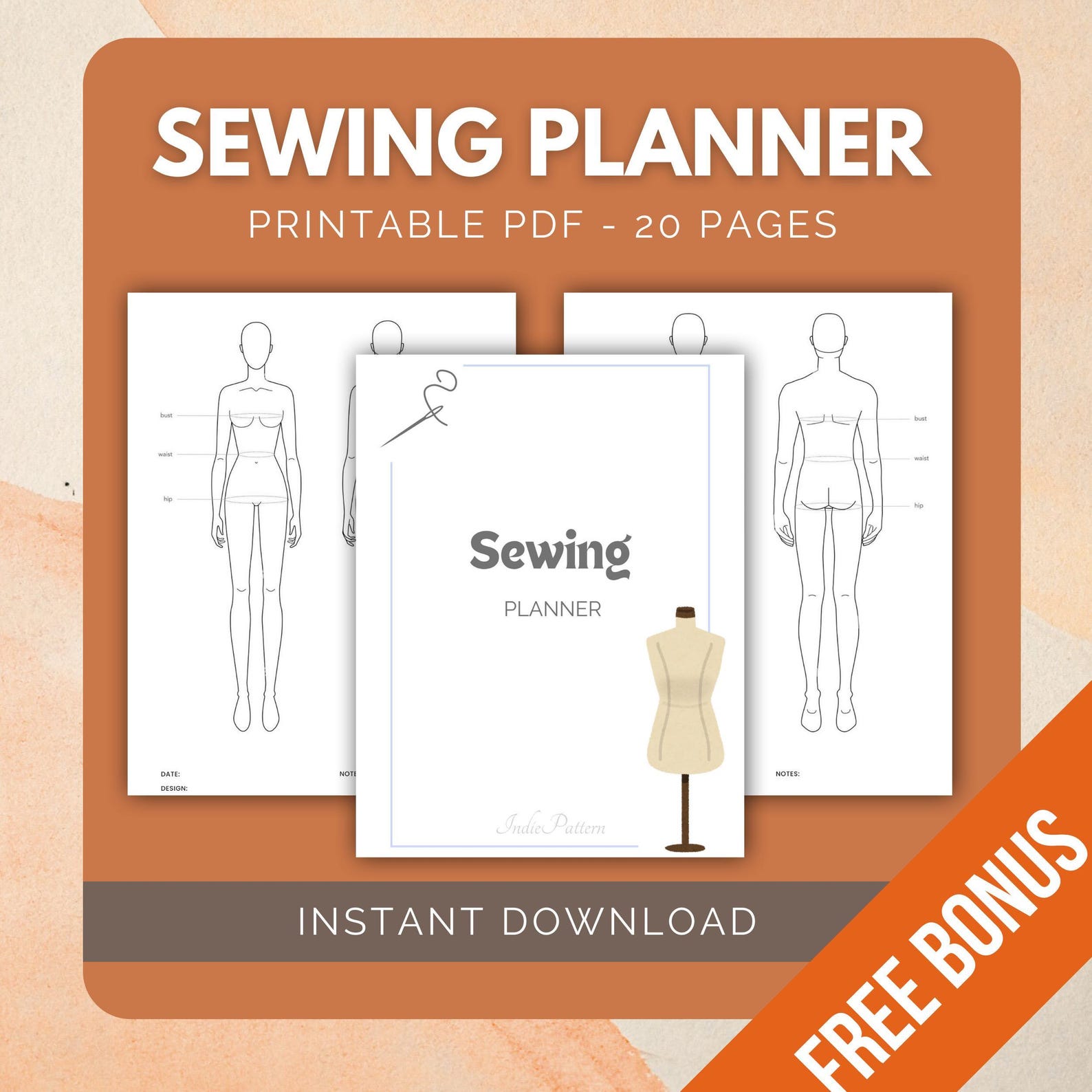 Beginner Sewing Patterns Bundle +20 | Easy Sewing Patterns | Women Sewing Patterns | Beginner Sewing | Dress Top Skirt Pants