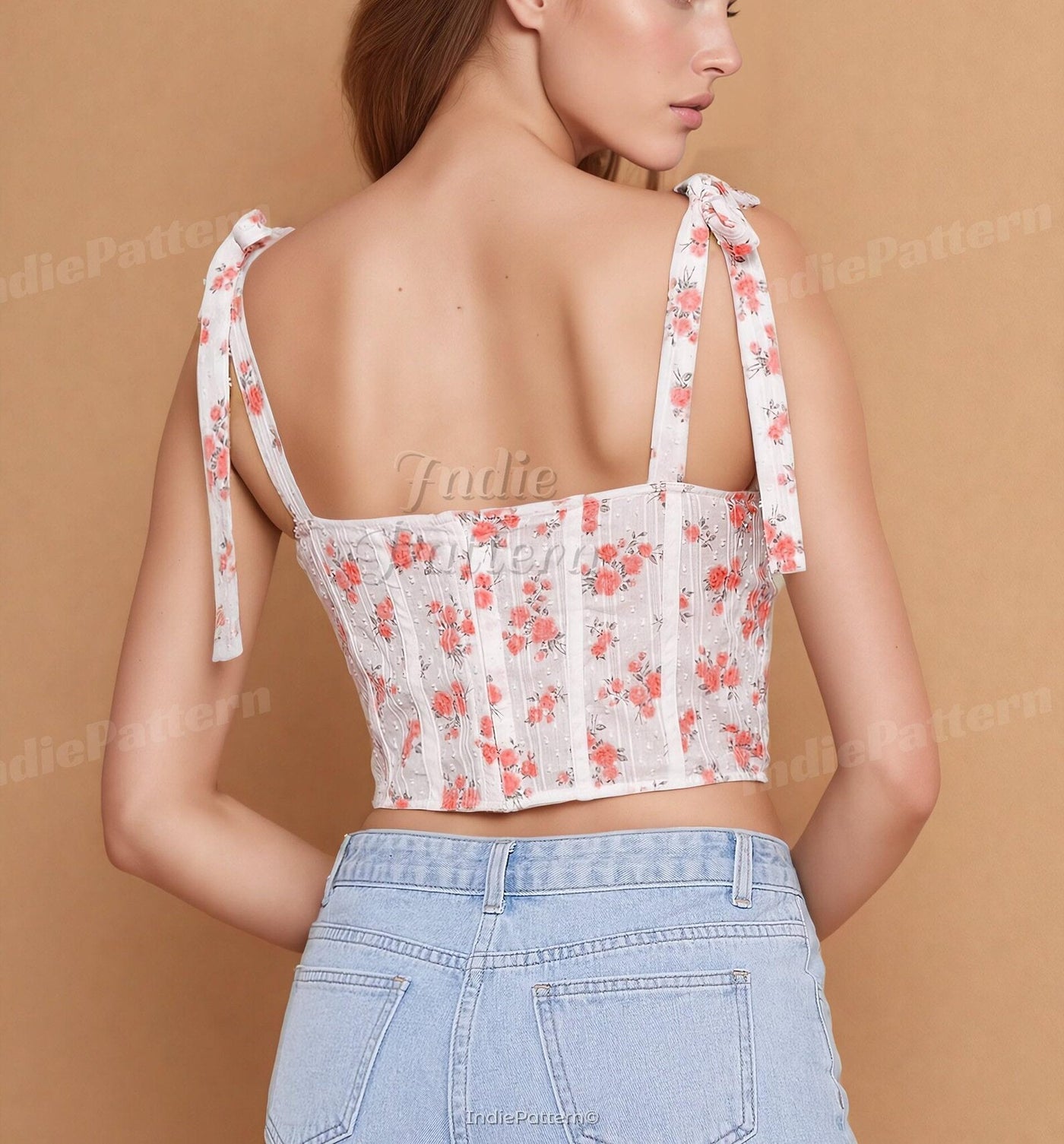Corset Sewing Patterns | Top Patterns | Sewing Patterns | Women Patterns | Bustier Pattern | Women sewing pattern | Bustier