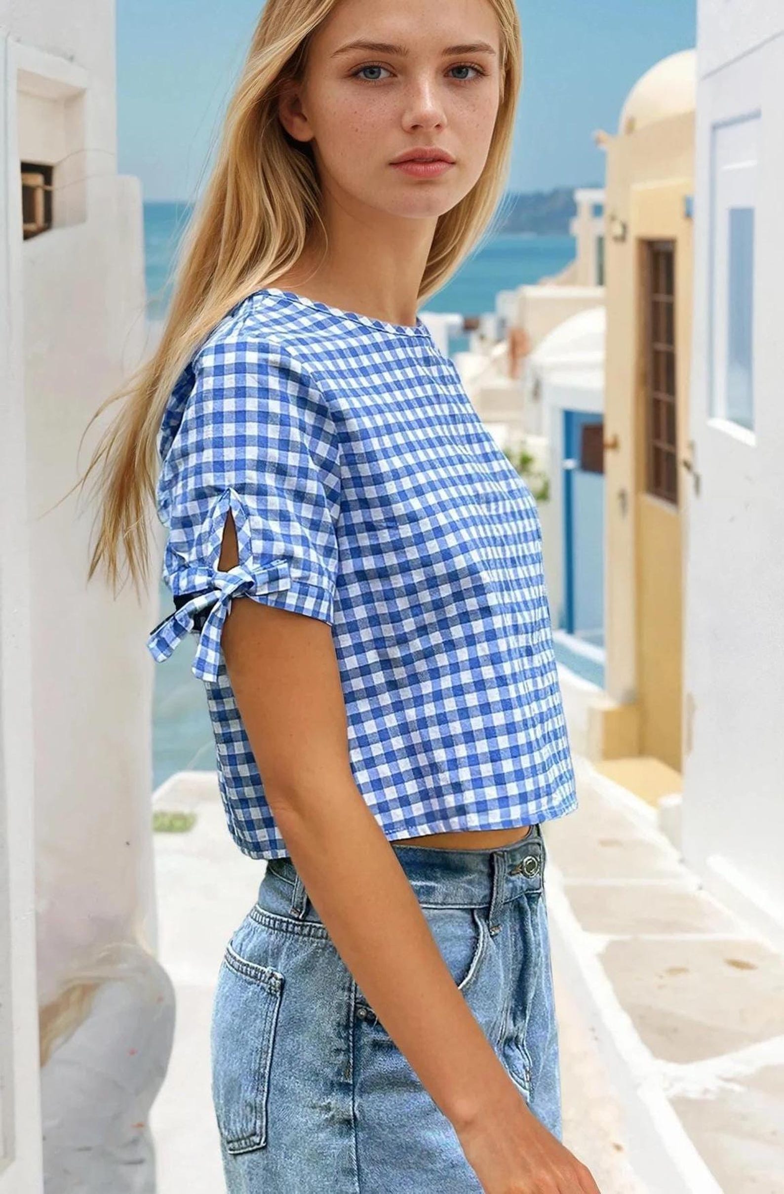 Blouse Sewing Pattern | Women Sewing Pattern | Top Pattern | Crop Top Pattern | Sewing Patterns for Beginner Top | Shirt