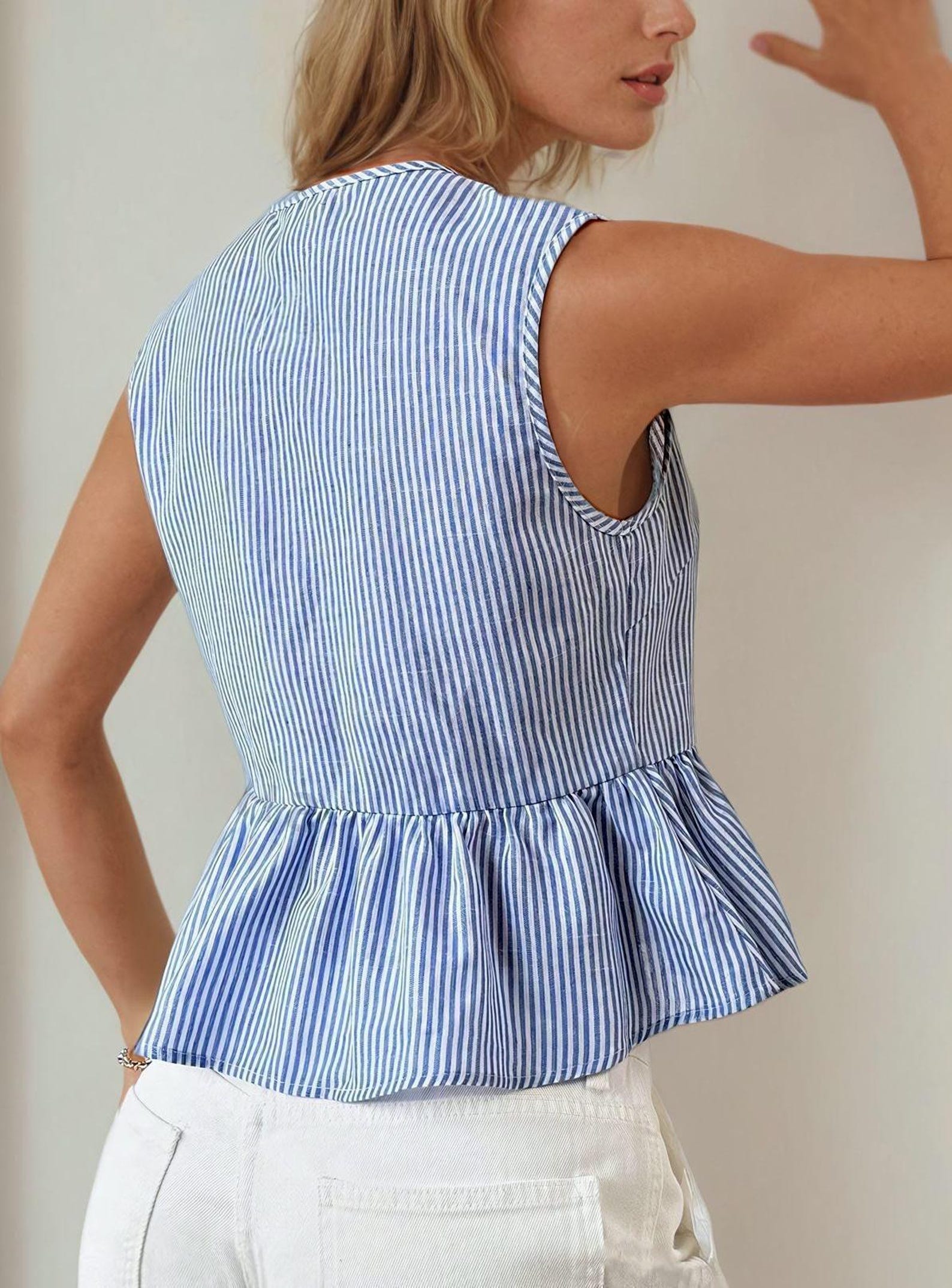 Top Sewing Pattern | Women Sewing Pattern | Blouse Pattern | Front Tie Top Pattern | Sewing Patterns for Beginner Top |