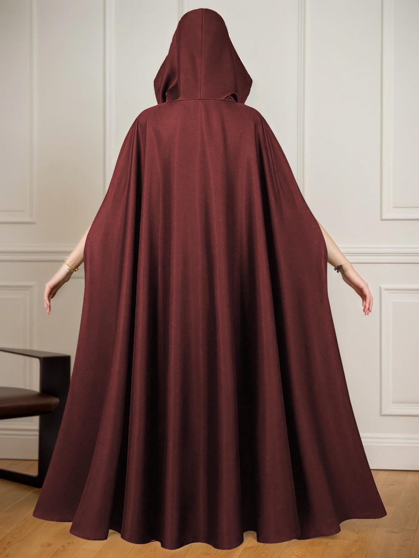 Cloak Sewing Pattern with 9 Lengths, Cape Pattern, Elven Cape, Magical Gown, Medieval Dress, Hooded Cloak, Cape with Hood