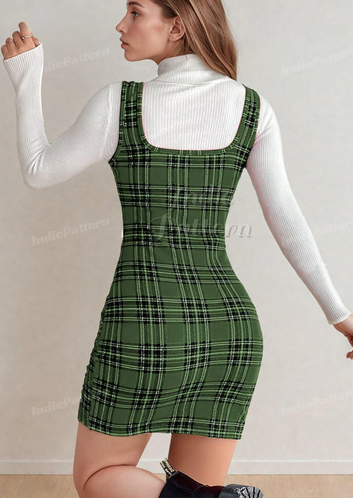 Bodycon Dress Pattern | Dress Sewing Pattern | Beginner Pattern | Women Pattern | Sewing Patterns for Women | Fitted Dress