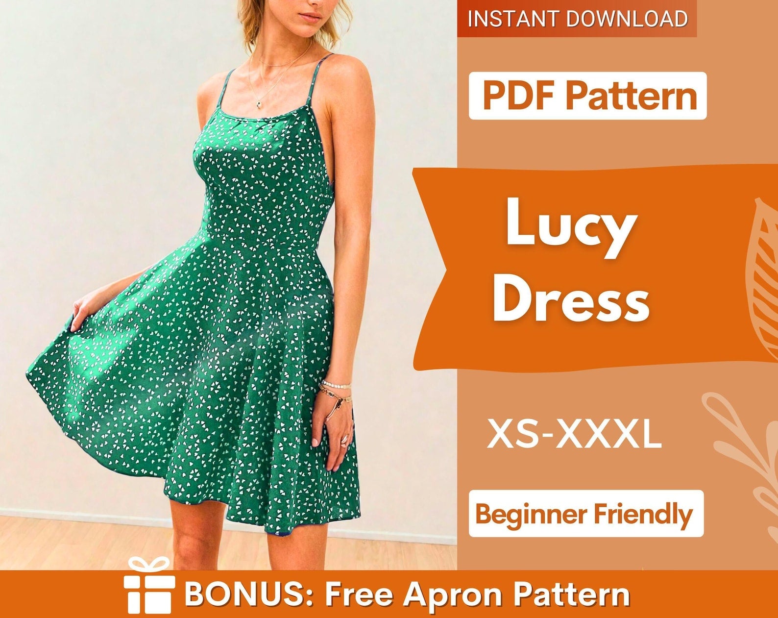 Short Dress Pattern | Summer Dress Pattern | Dress Sewing pattern | Women Pattern | Sewing Patterns | Backless Prom Dress