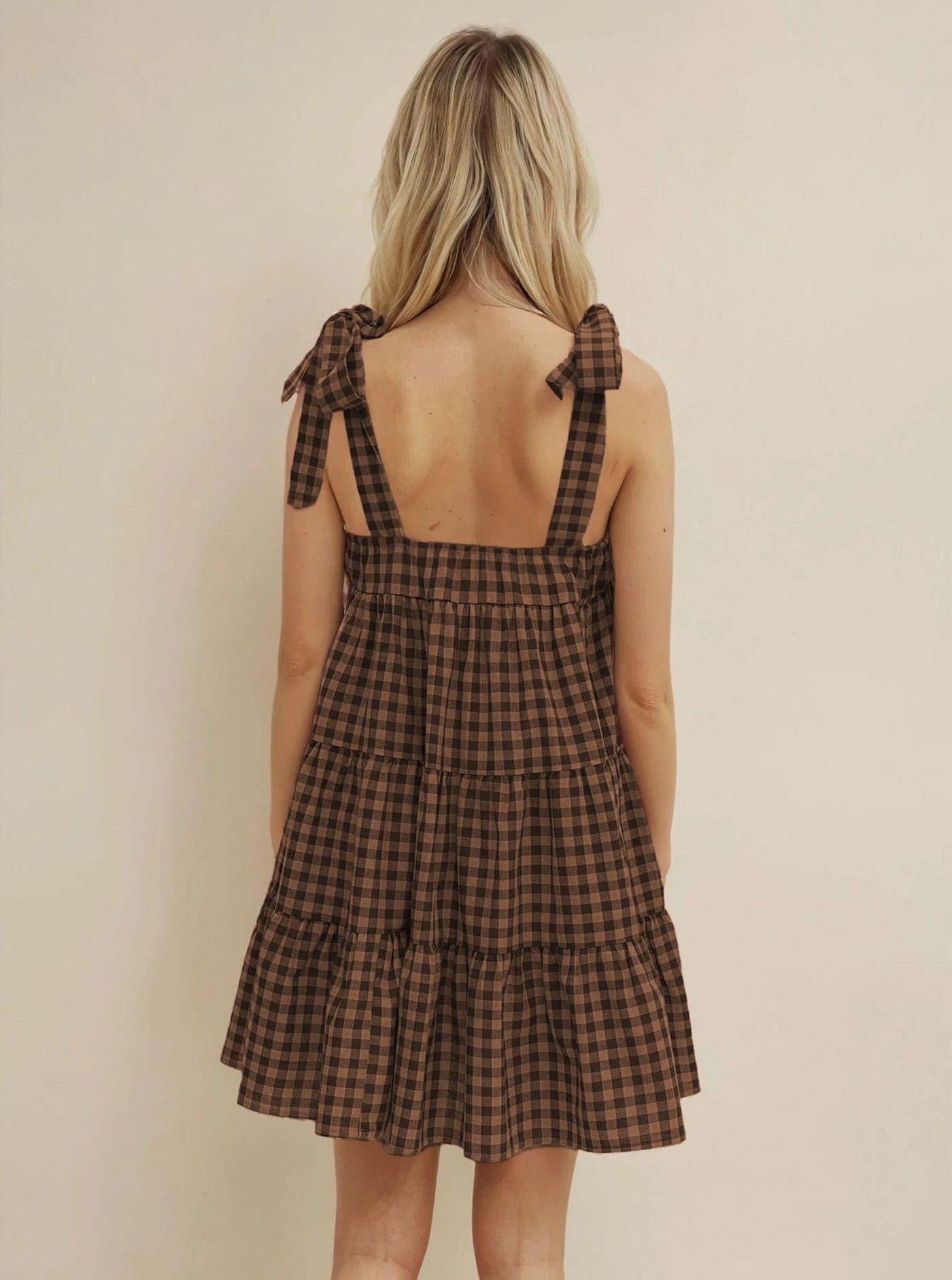 Summer Dress Sewing Pattern | Shoulder Tie Dress Pattern | Tiered Dress Pattern | Gathered Dress Pattern | Ruffle Dress
