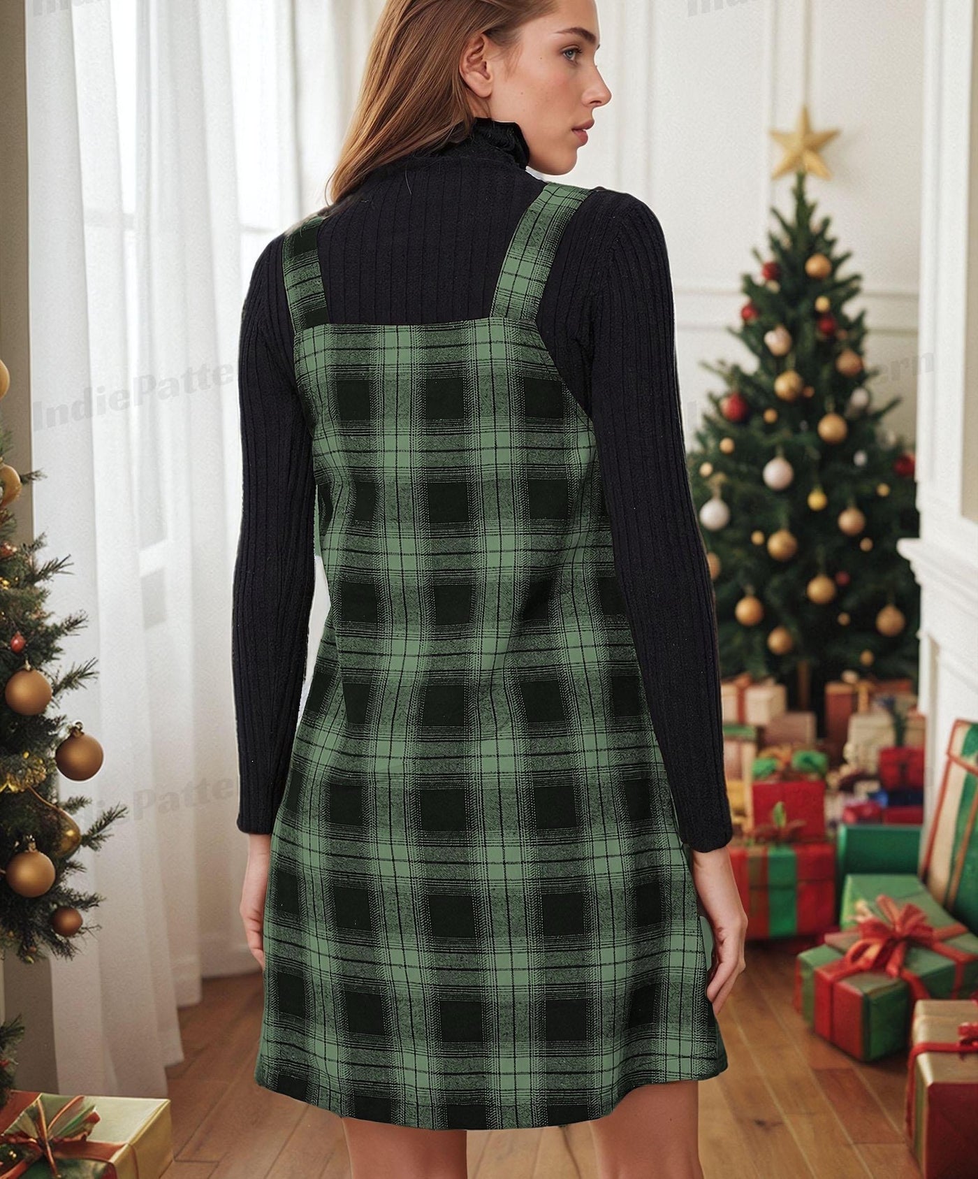 Dress Pattern - Jumper Pattern - Pinafore pattern - Pinafore dress pattern - Jumper Dress Pattern - Sewing Pattern - Women