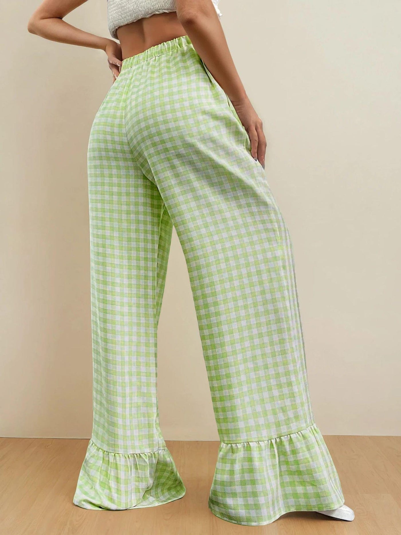 Ruffled Pants Pattern | Women Pants Sewing Pattern | Trouser Pattern | Women Sewing Pattern | Women Wide Leg Pants | Beginner