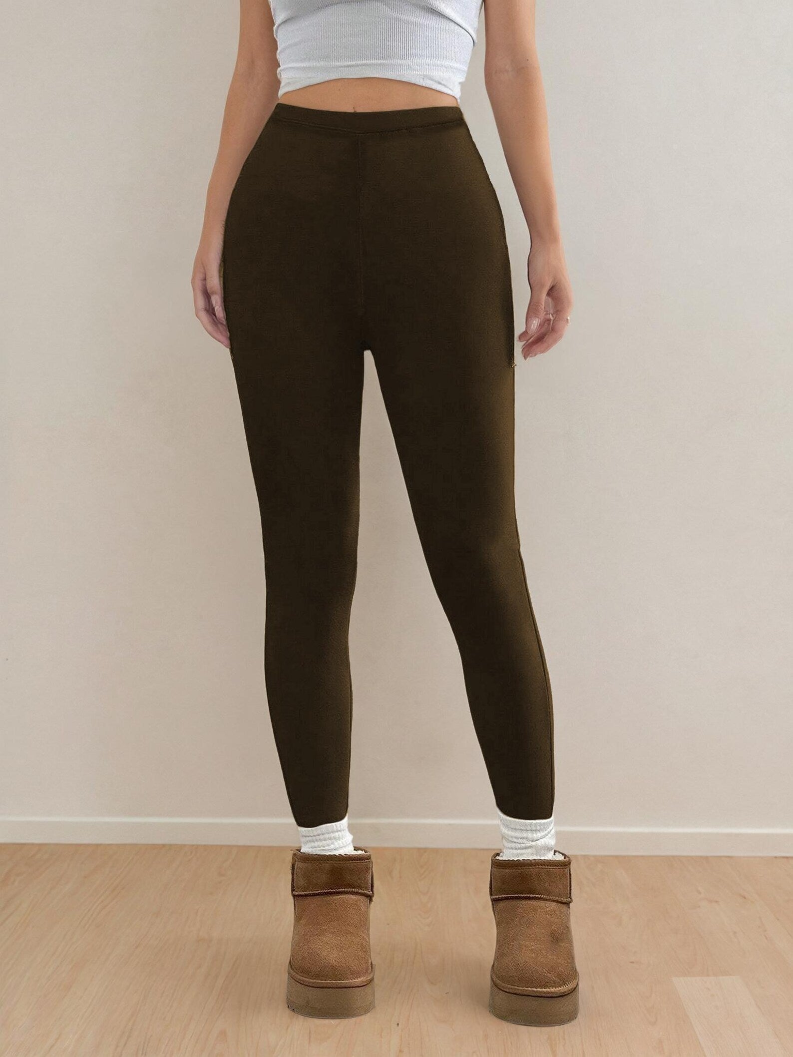 Leggings Sewing Pattern | High Waisted Leggings Sewing Pattern | High Rise Leggings | Women's Leggings | Women Sewing