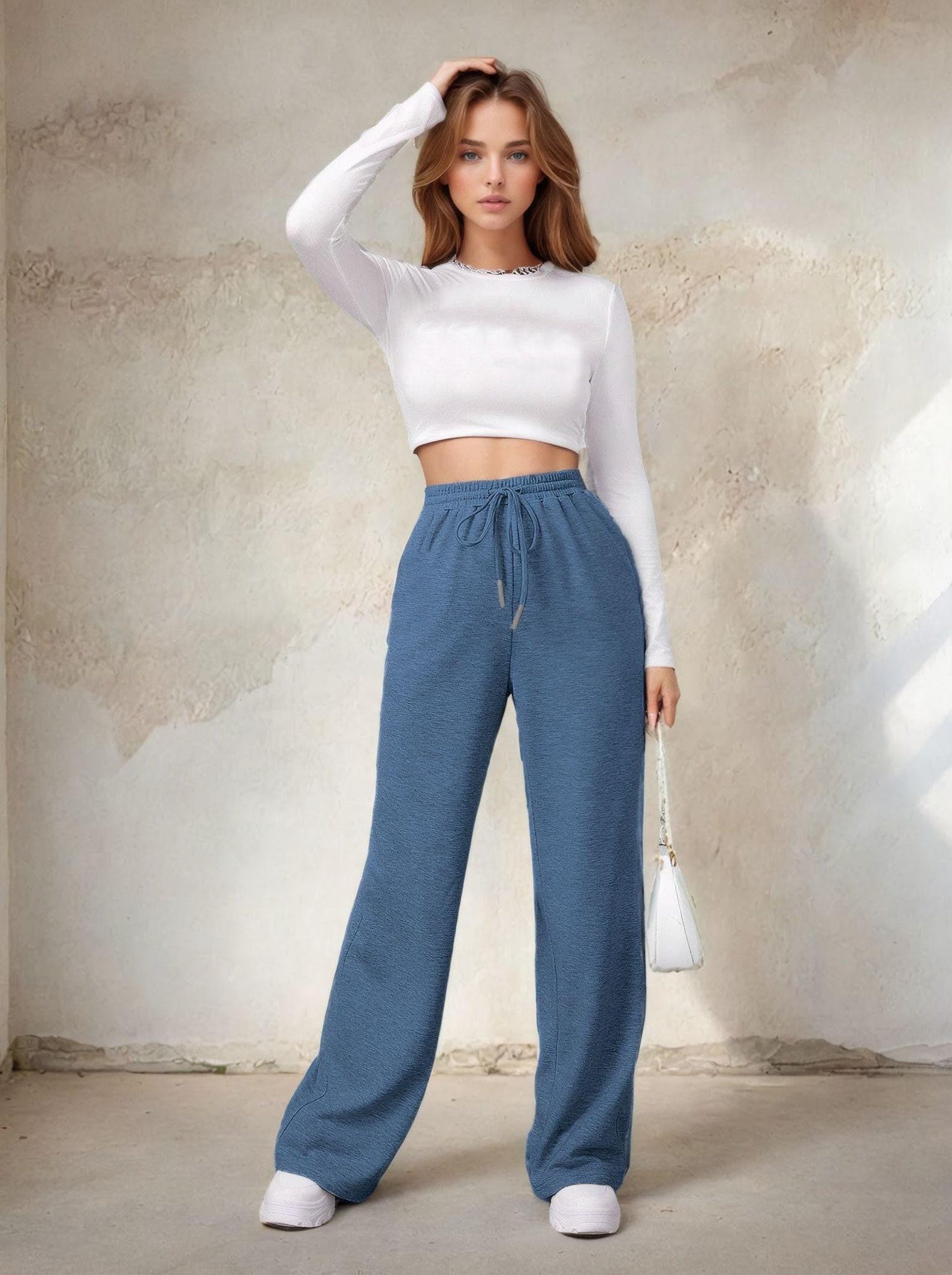 Joggers Sewing Pattern, Women's Sweatpants Pattern, Easy Jogger Sewing Pattern, Wide Leg Jogger Pants, Yoga Pants, Loungewear