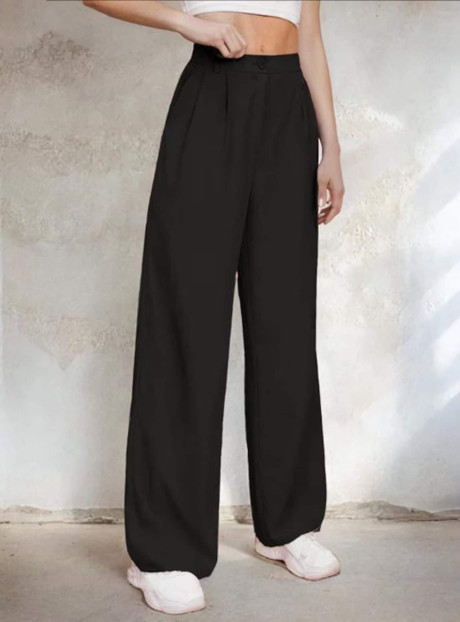 Wide Leg Pants Pattern | XS-XXXL | Trendy Pants Sewing Pattern | Pants Pattern | Sewing Pattern, Women Sewing Pattern | High