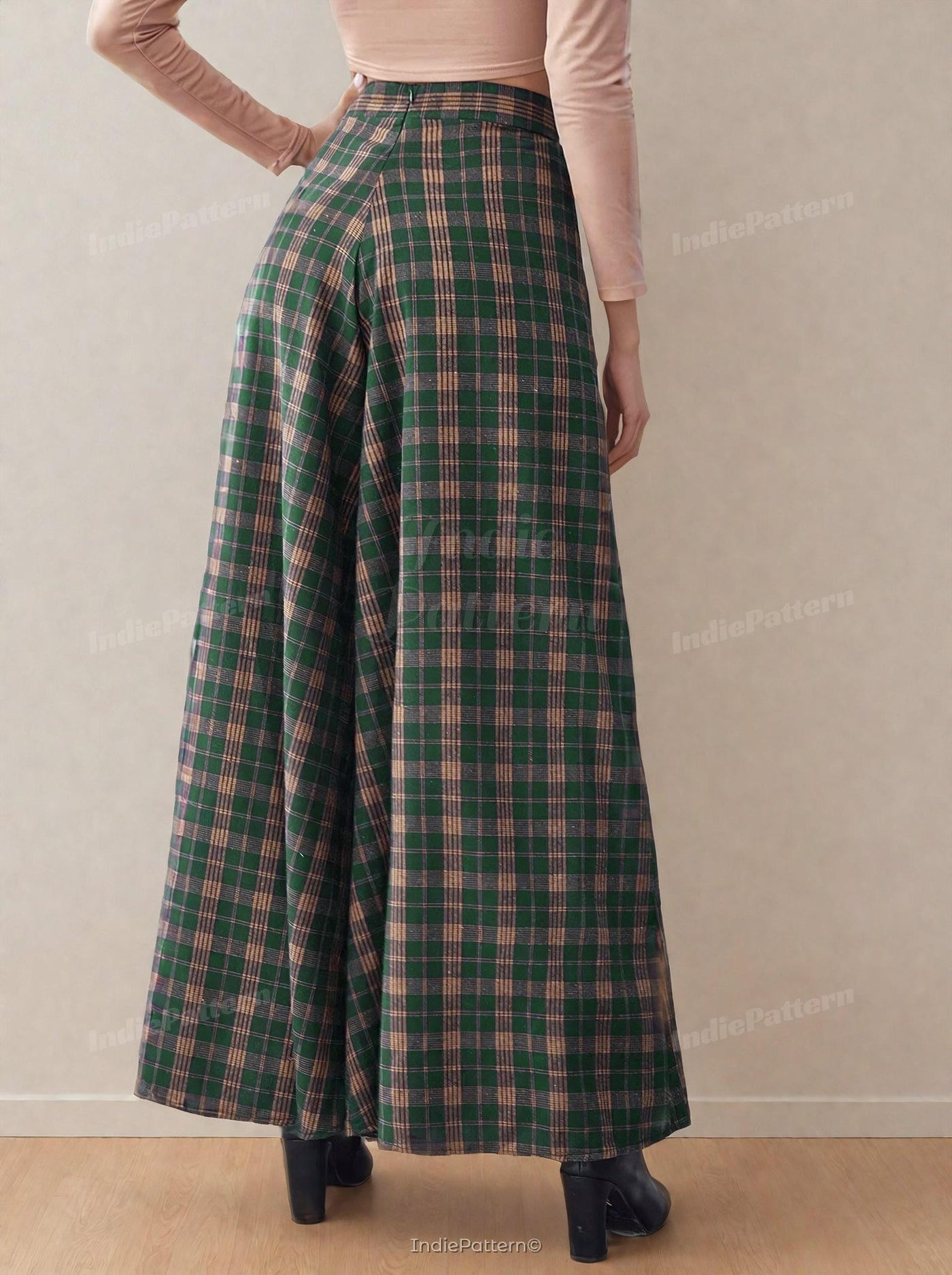 Palazzo Pants Pattern | Women Pants Sewing Pattern | Wide Leg Pants Pattern | Pants Pattern | Sewing Patterns | Women Sewing