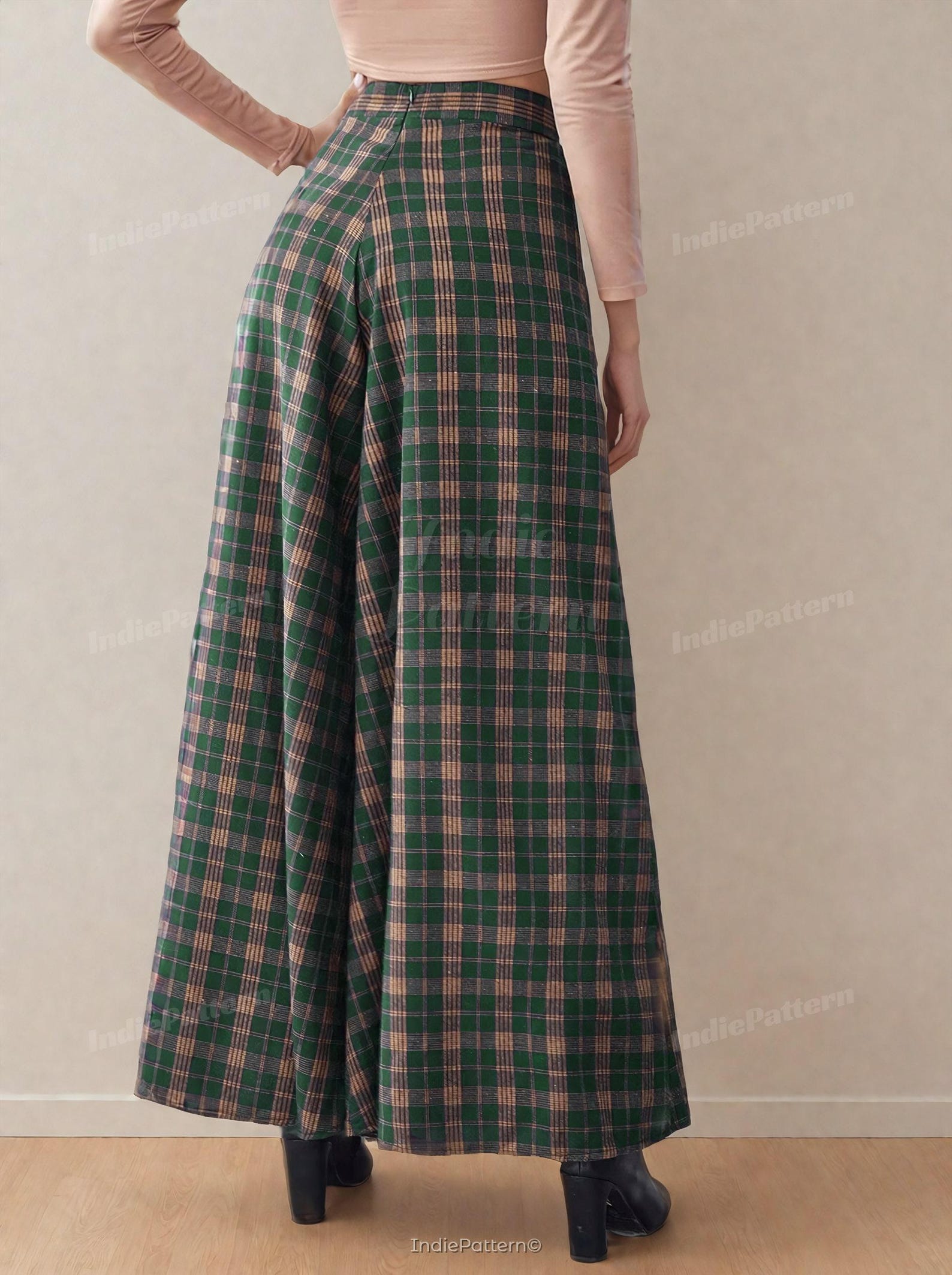 Palazzo Pants Pattern | Women Pants Sewing Pattern | Wide Leg Pants Pattern | Pants Pattern | Sewing Patterns | Women Sewing