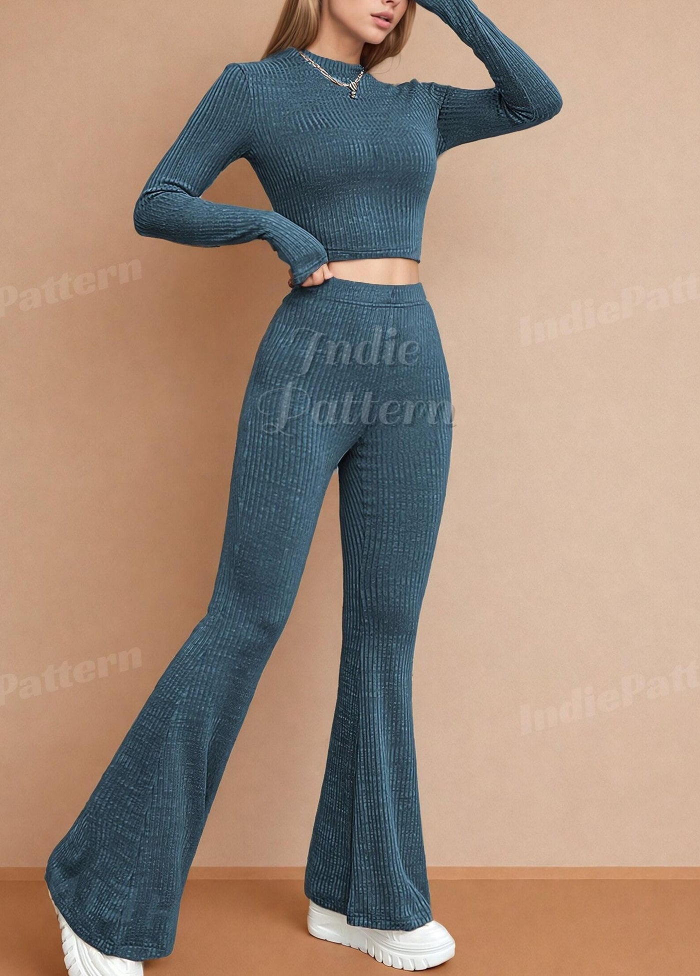 Flare Leg Pants Pattern | Wide Leg Pants Pattern | Comfy Pants Sewing Pattern | Flare Pants Pattern | Flare leg Trouser