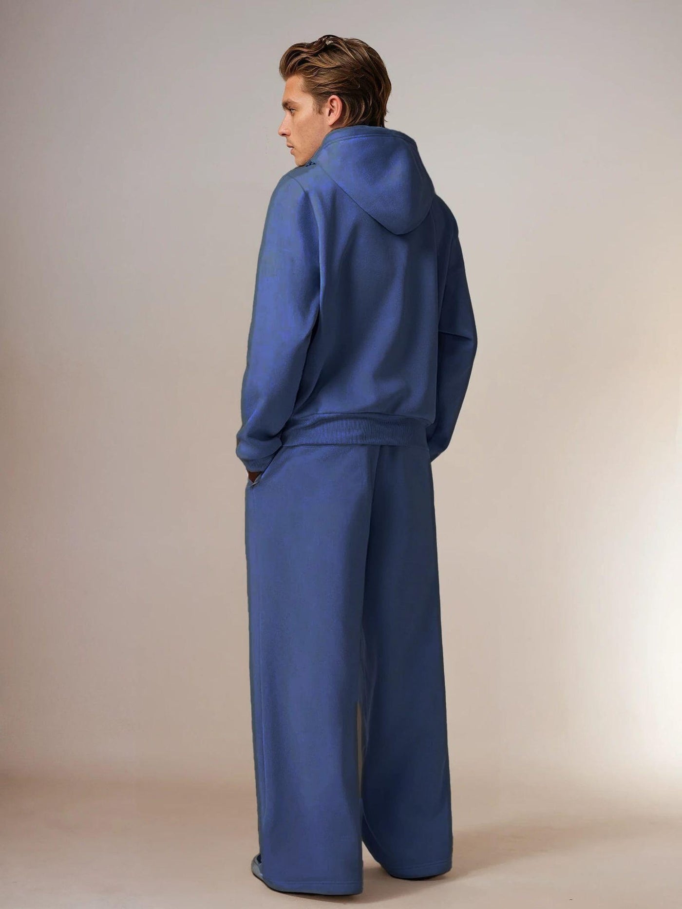 Hoodie Joggers Sewing Pattern for Men | Men Joggers Pattern | Men Hoodie Pattern | Wide Leg Joggers, Hoodie Sewing Pattern