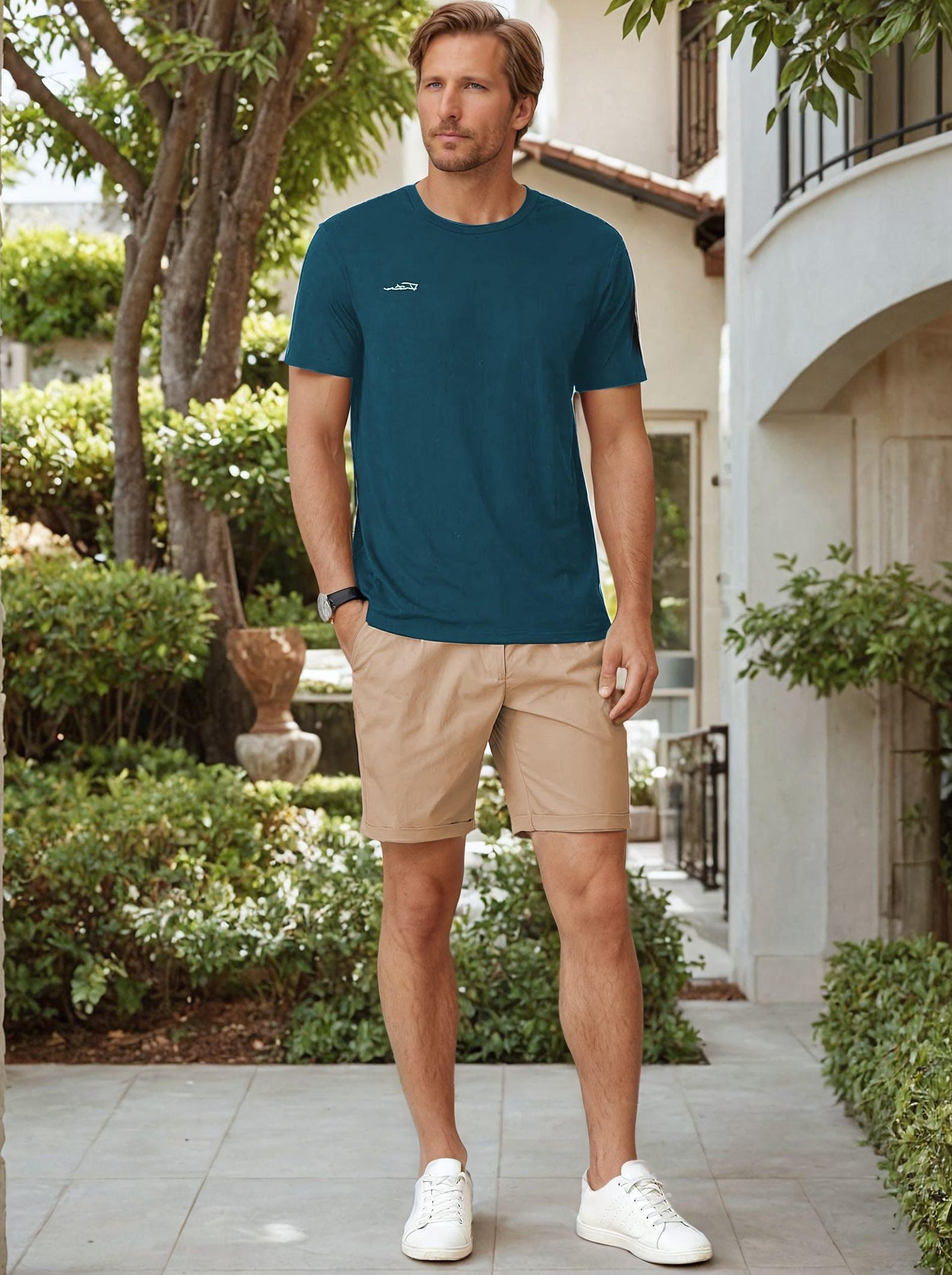 Men's Shorts Pattern | Instant Download | Sewing Pattern for Men | PDF Sewing Pattern Men's Shorts with Pockets | Sewing