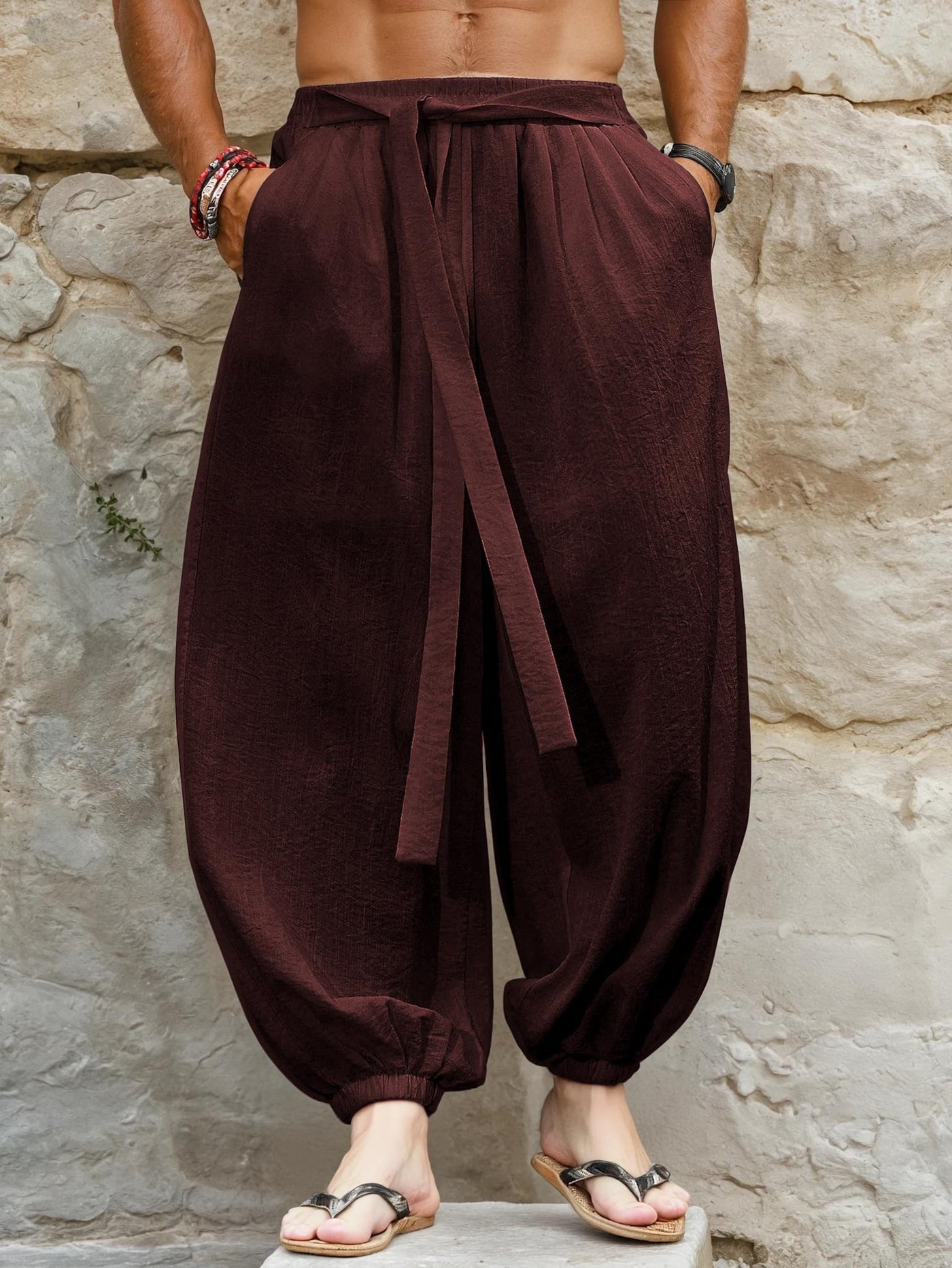 Hakama Pants Sewing Pattern for Men | Japanese Pants Pattern | Men Joggers Pattern | Sewing Pattern for Men | Balloon Pants