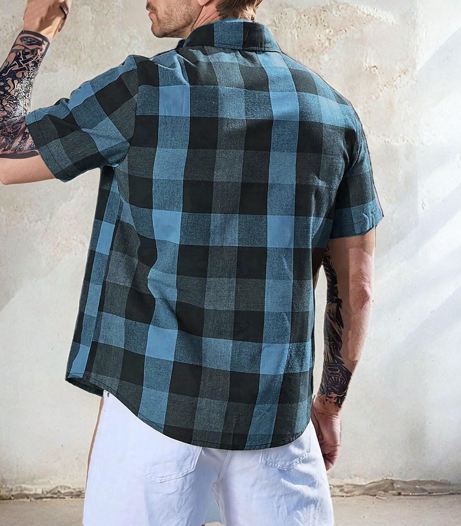 Shirt Sewing Pattern for Men, Men Sewing Pattern, Shirt Pattern, Short Sleeve Shirt Pattern for Men, Men PDF Pattern, Sewing