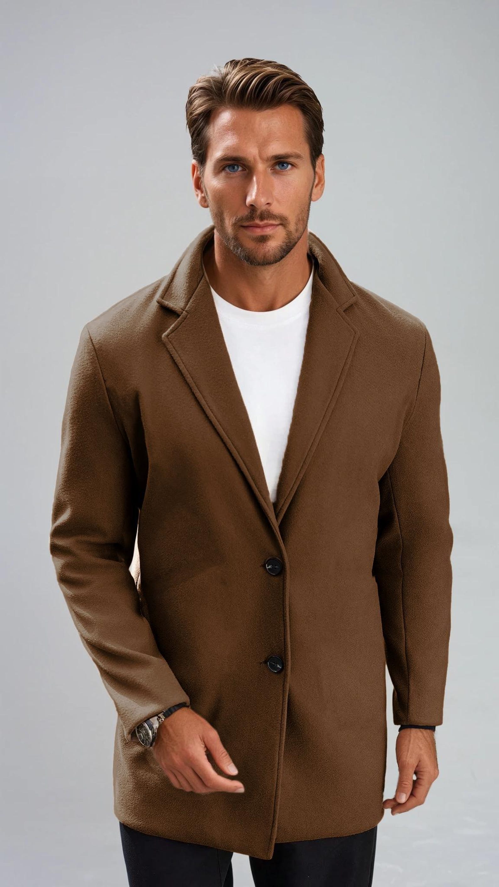 Coat Sewing Pattern for Men | Jacket Sewing Pattern Men | Coat Pattern | Men Jacket Sewing Pattern | Men's Sewing Pattern |